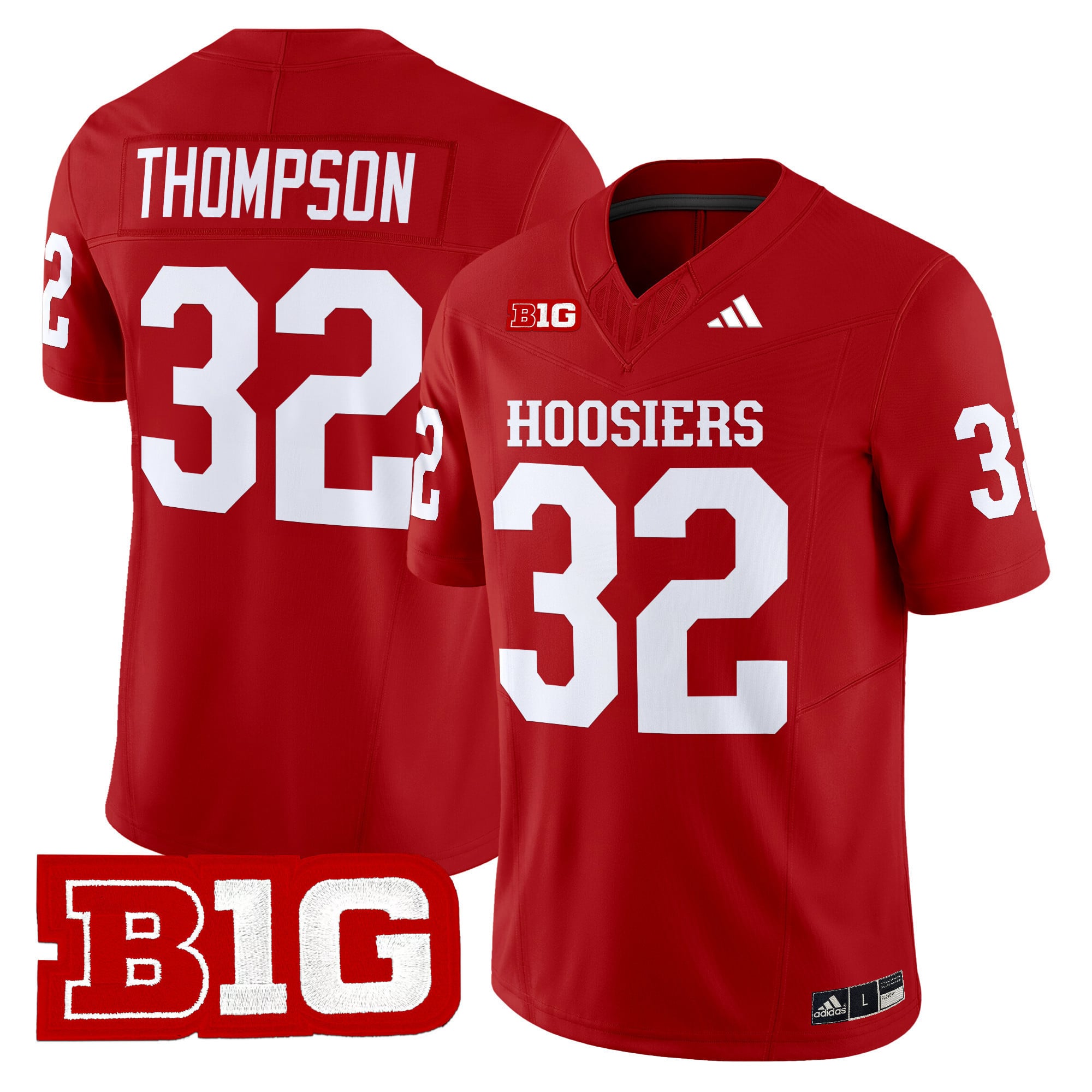 Men's Indiana Hoosiers 2024 Vapor Limited Jersey - All Stitched