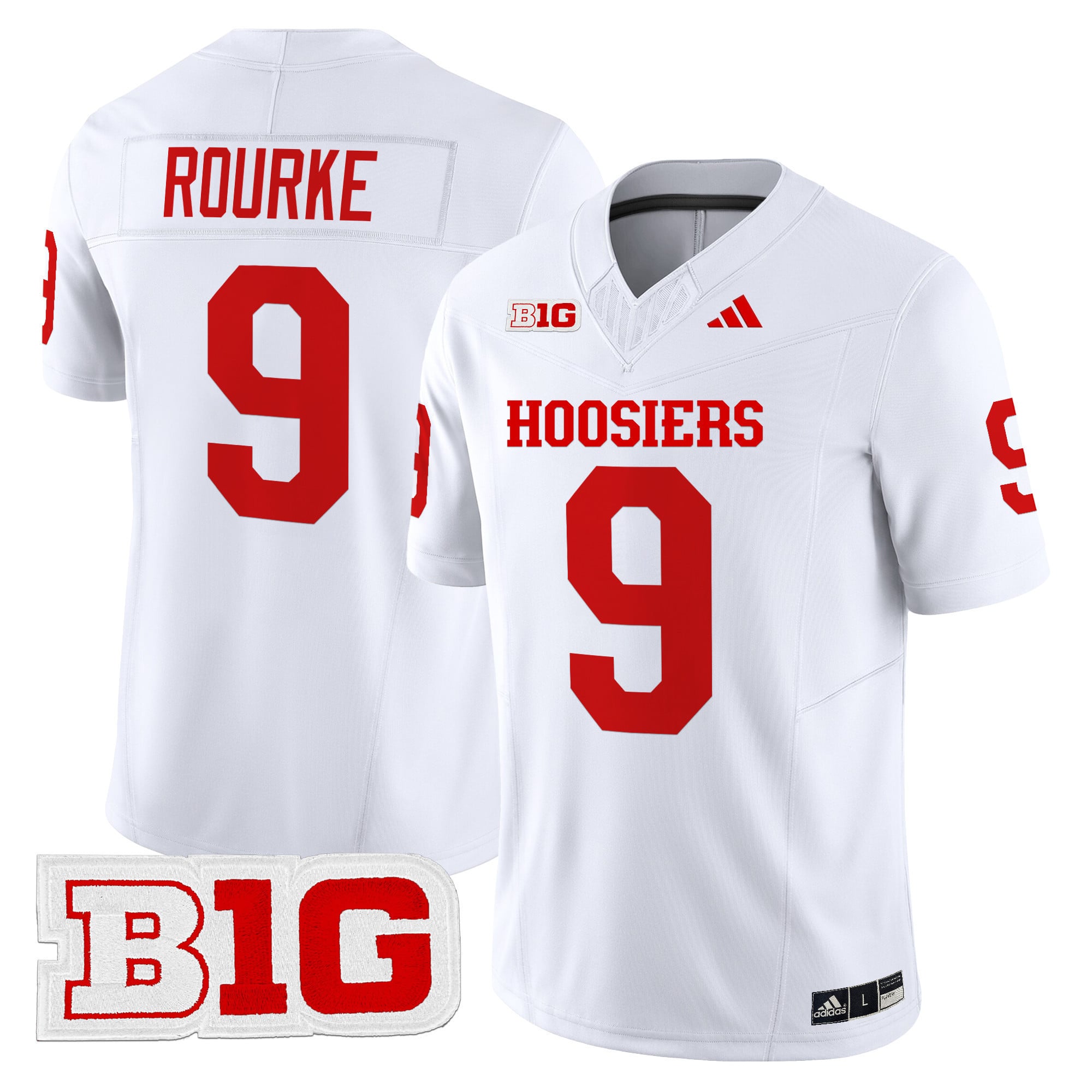 Men's Indiana Hoosiers 2024 Vapor Limited Jersey - All Stitched