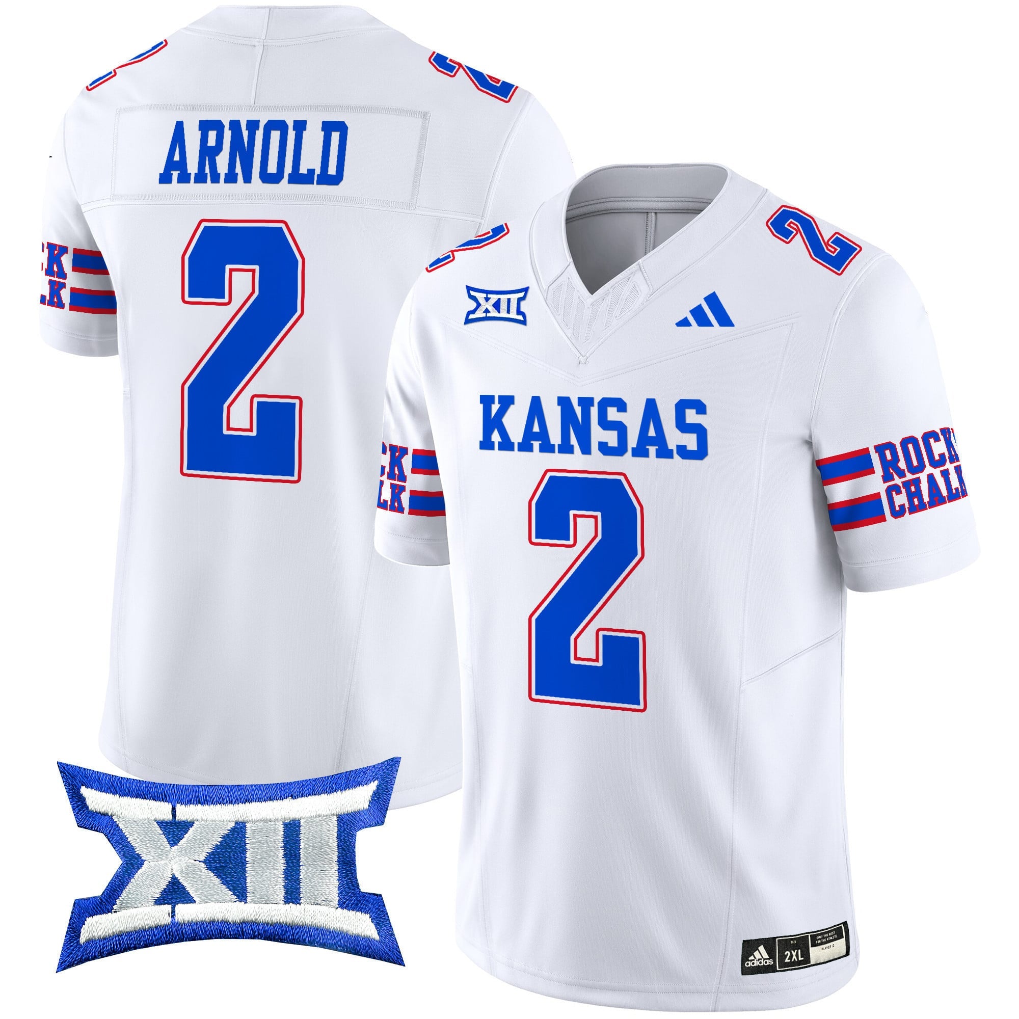 Men's Kansas Jayhawks 2024 Vapor Limited Jersey - All Stitched