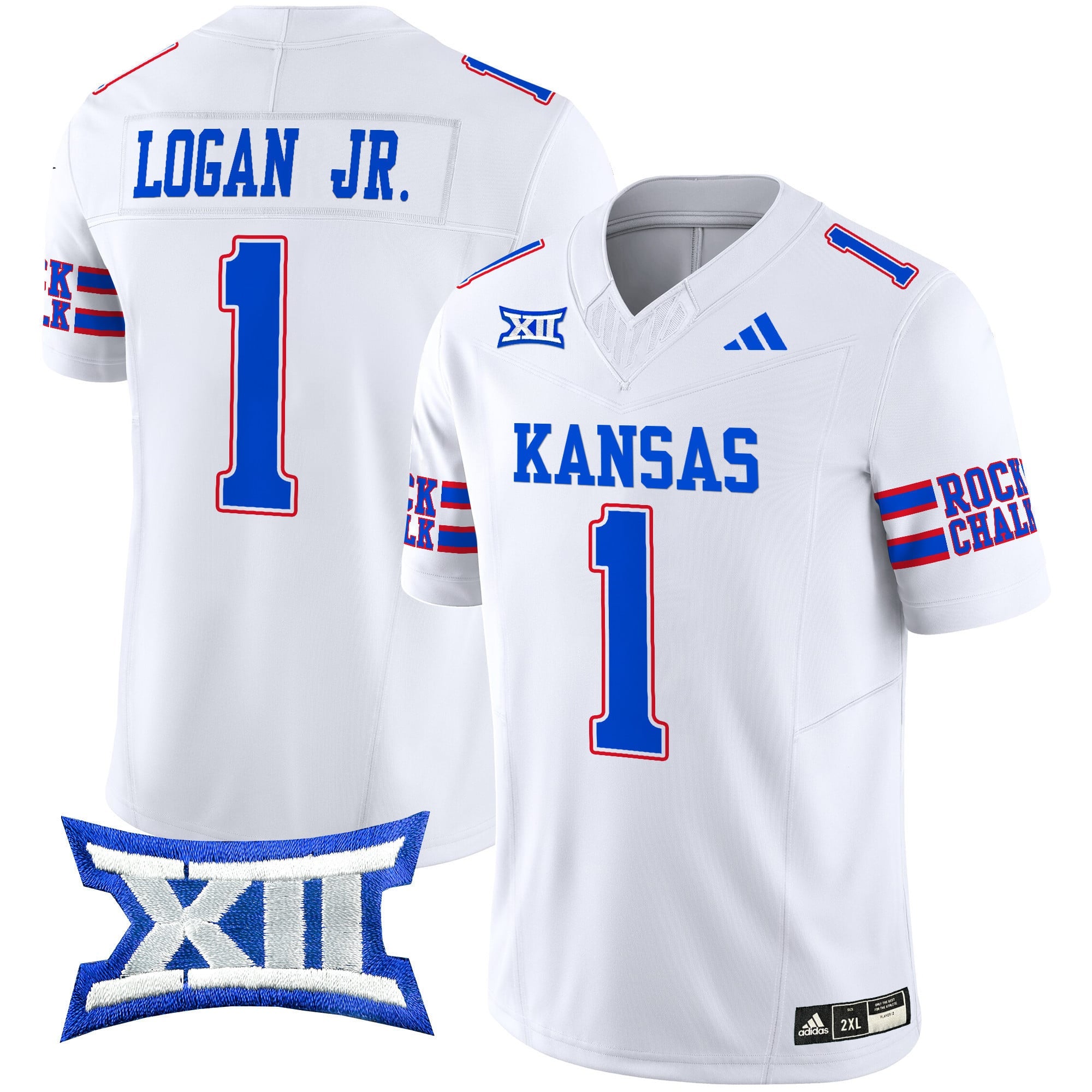 Men's Kansas Jayhawks 2024 Vapor Limited Jersey - All Stitched
