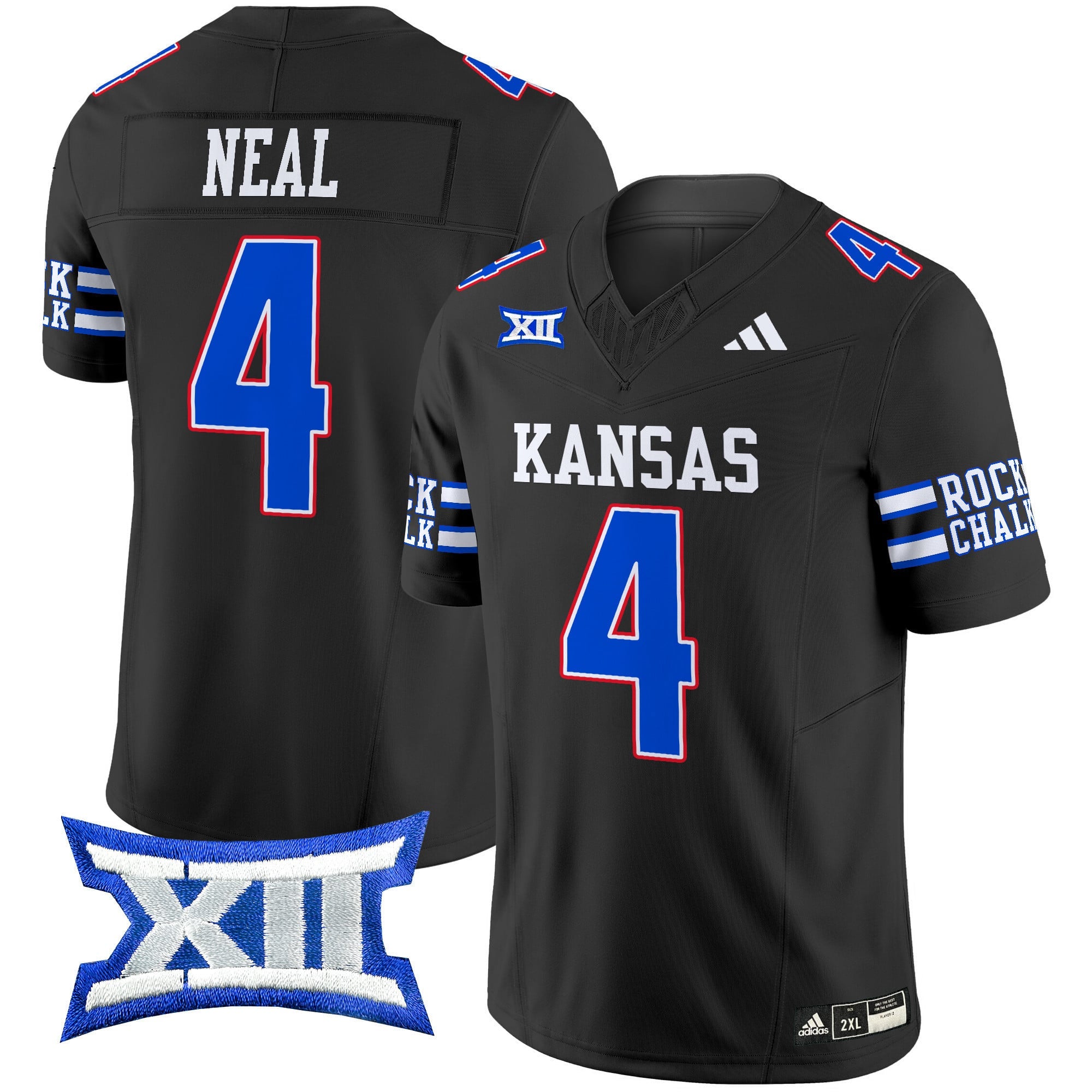 Men's Kansas Jayhawks 2024 Vapor Limited Jersey - All Stitched