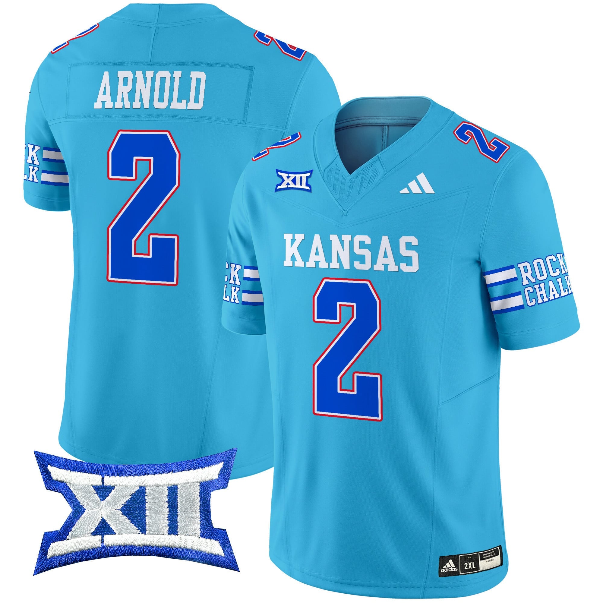 Men's Kansas Jayhawks 2024 Vapor Limited Jersey - All Stitched