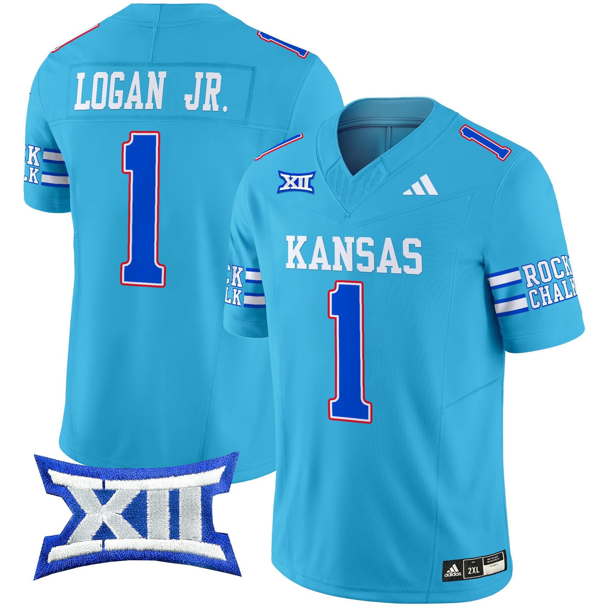 Men's Kansas Jayhawks 2024 Vapor Limited Jersey - All Stitched