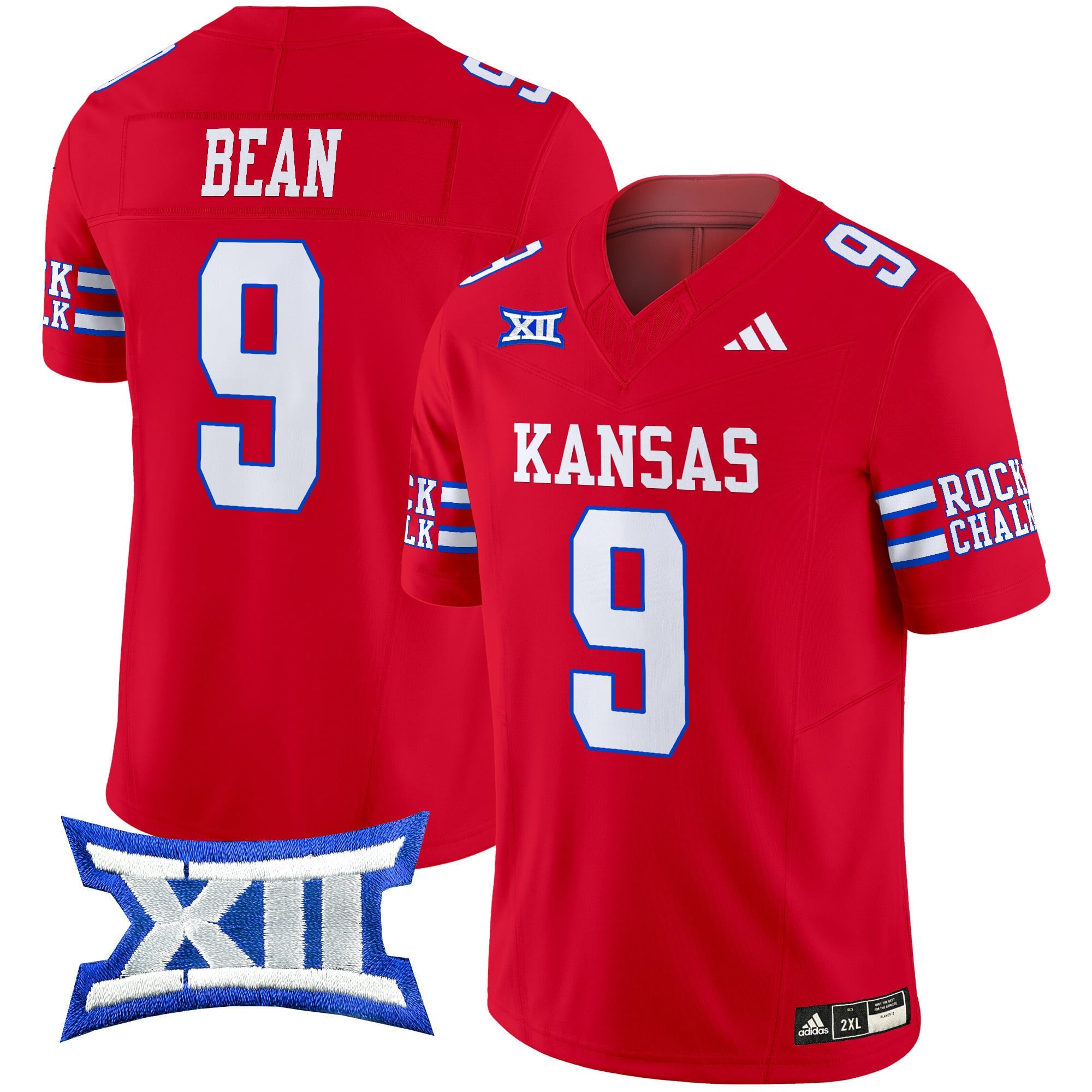 Men's Kansas Jayhawks 2024 Vapor Limited Jersey - All Stitched