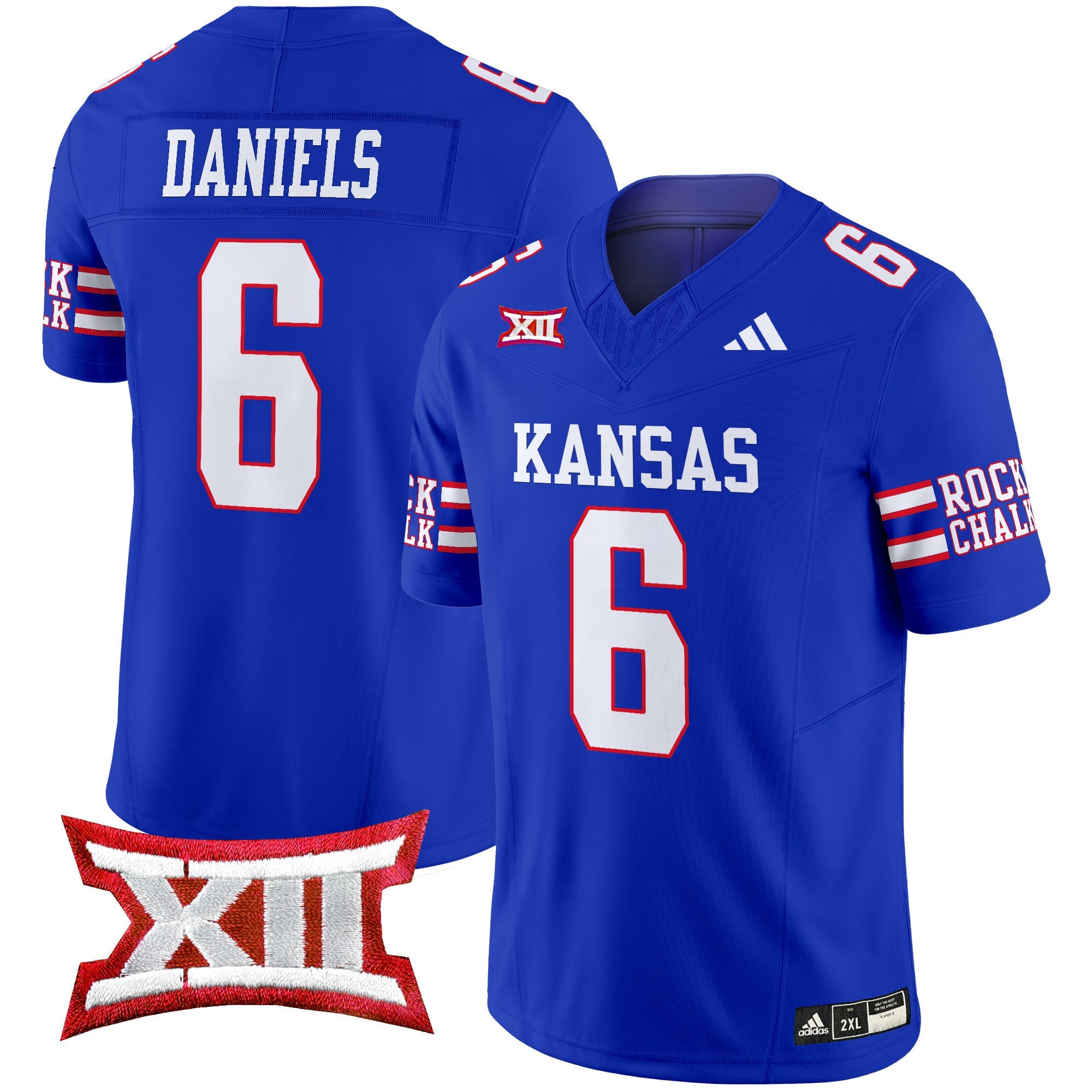 Men's Kansas Jayhawks 2024 Vapor Limited Jersey - All Stitched