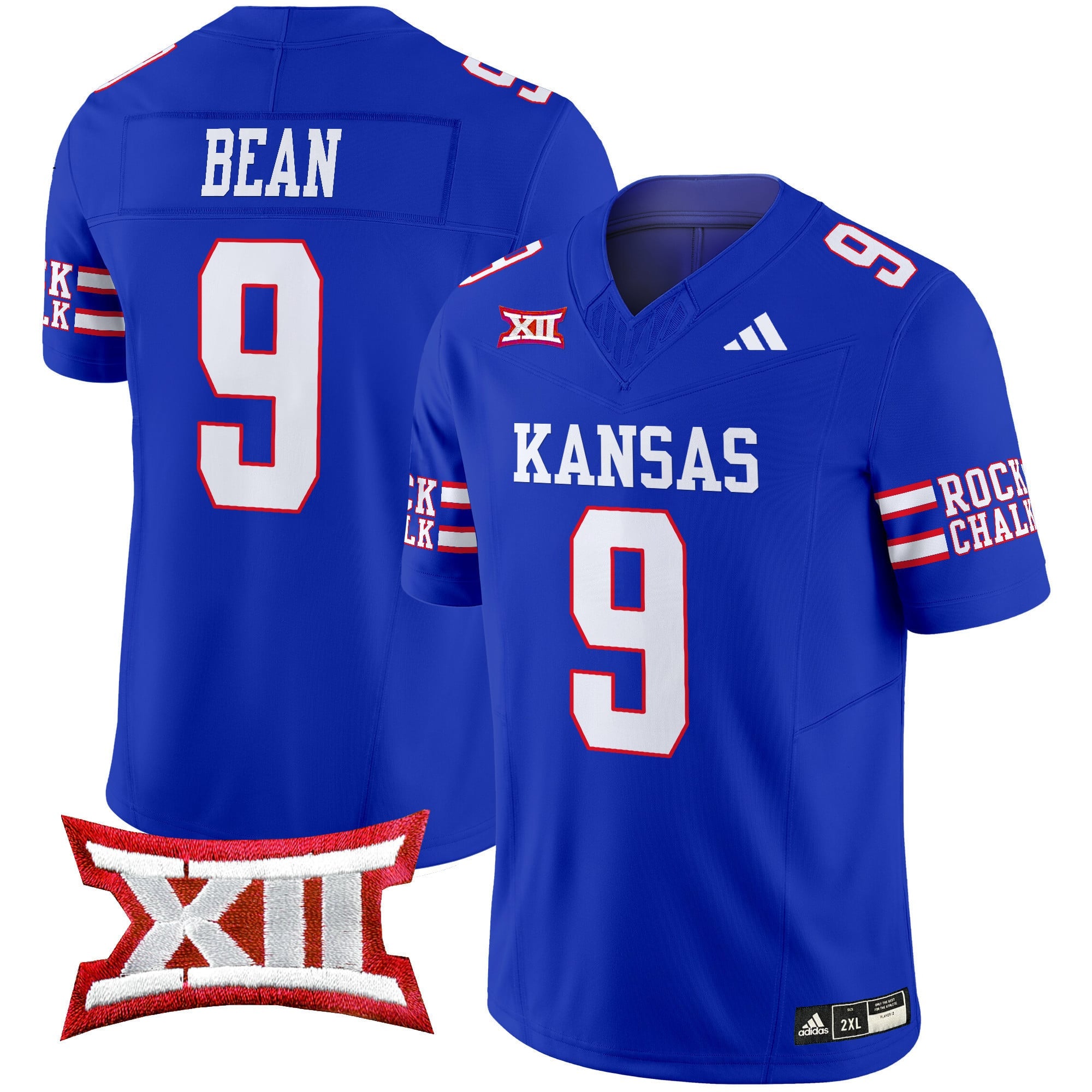 Men's Kansas Jayhawks 2024 Vapor Limited Jersey - All Stitched