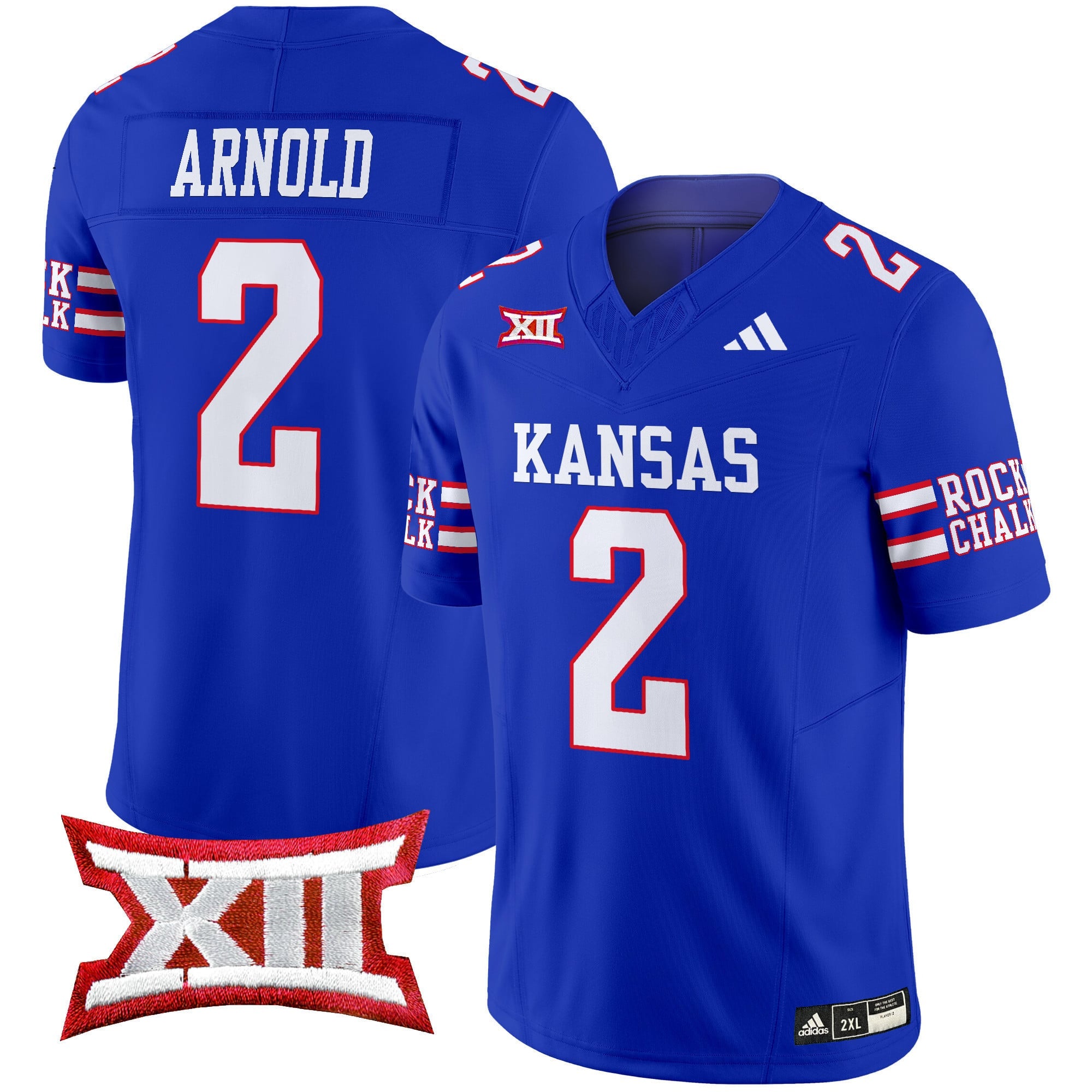 Men's Kansas Jayhawks 2024 Vapor Limited Jersey - All Stitched