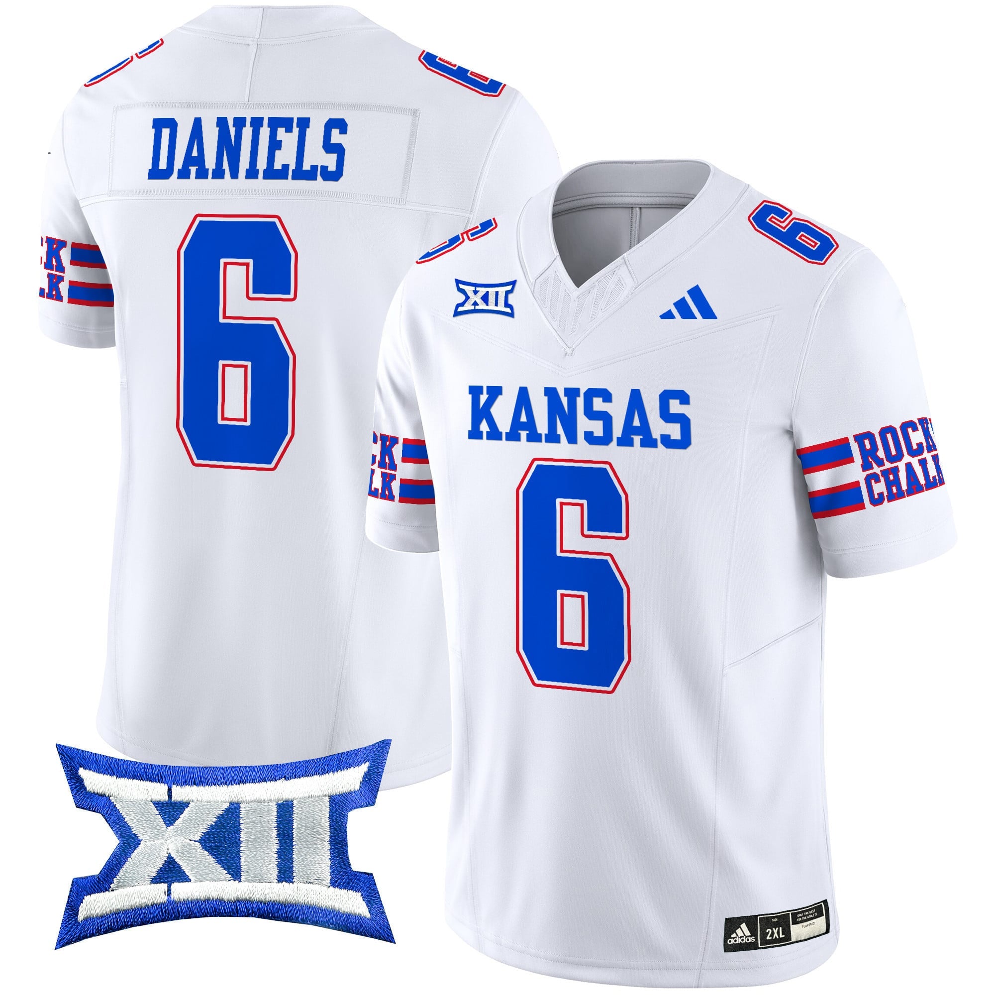 Men's Kansas Jayhawks 2024 Vapor Limited Jersey - All Stitched