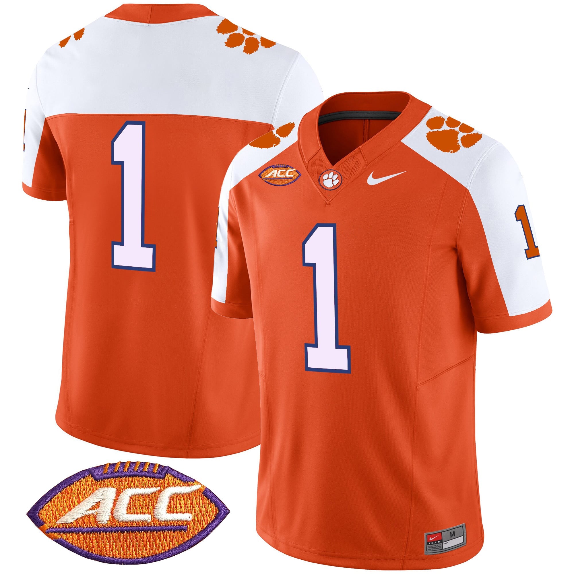 Men's Clemson Tigers Vapor Limited Jersey V2 - All Stitched