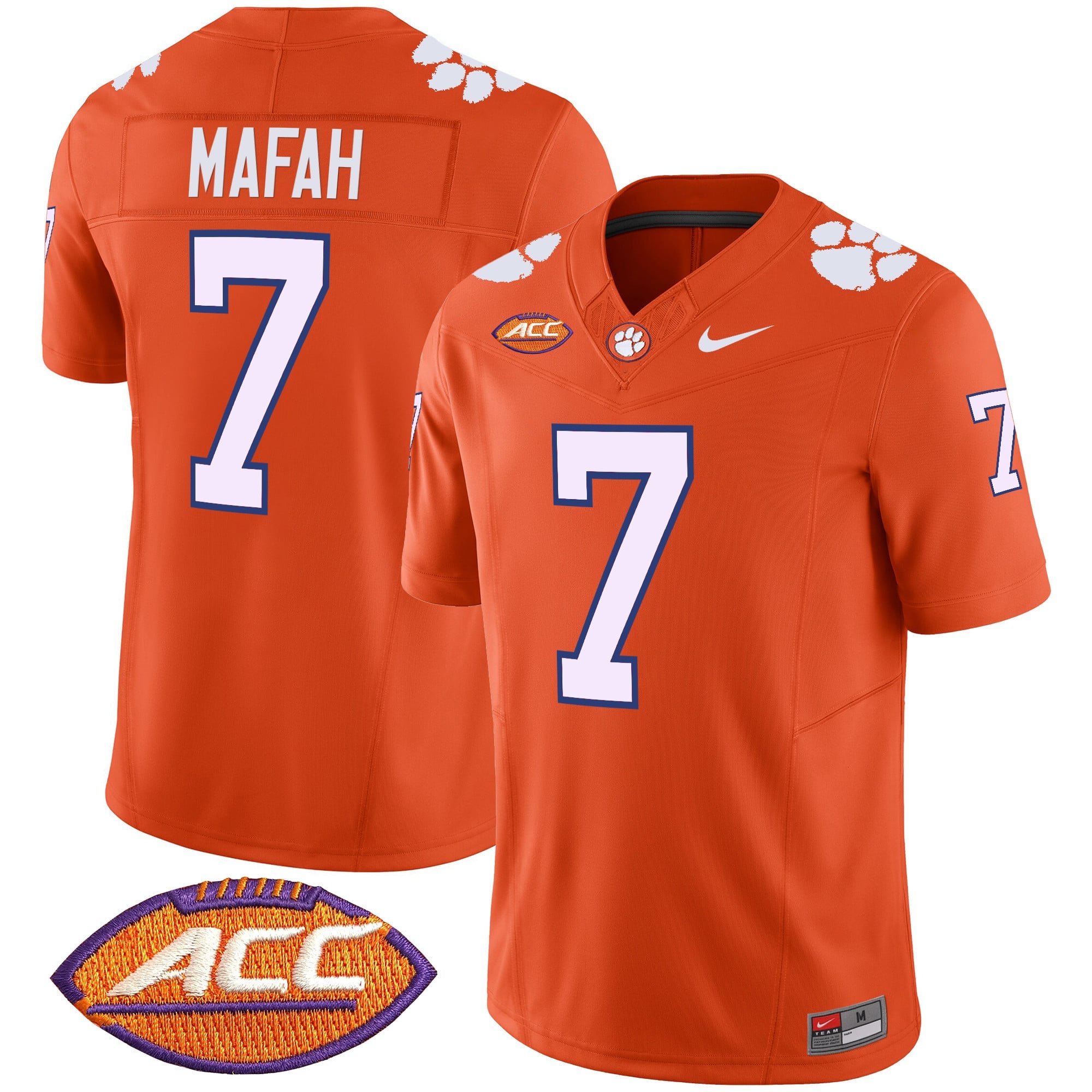 Men's Clemson Tigers Vapor Limited Jersey V2 - All Stitched