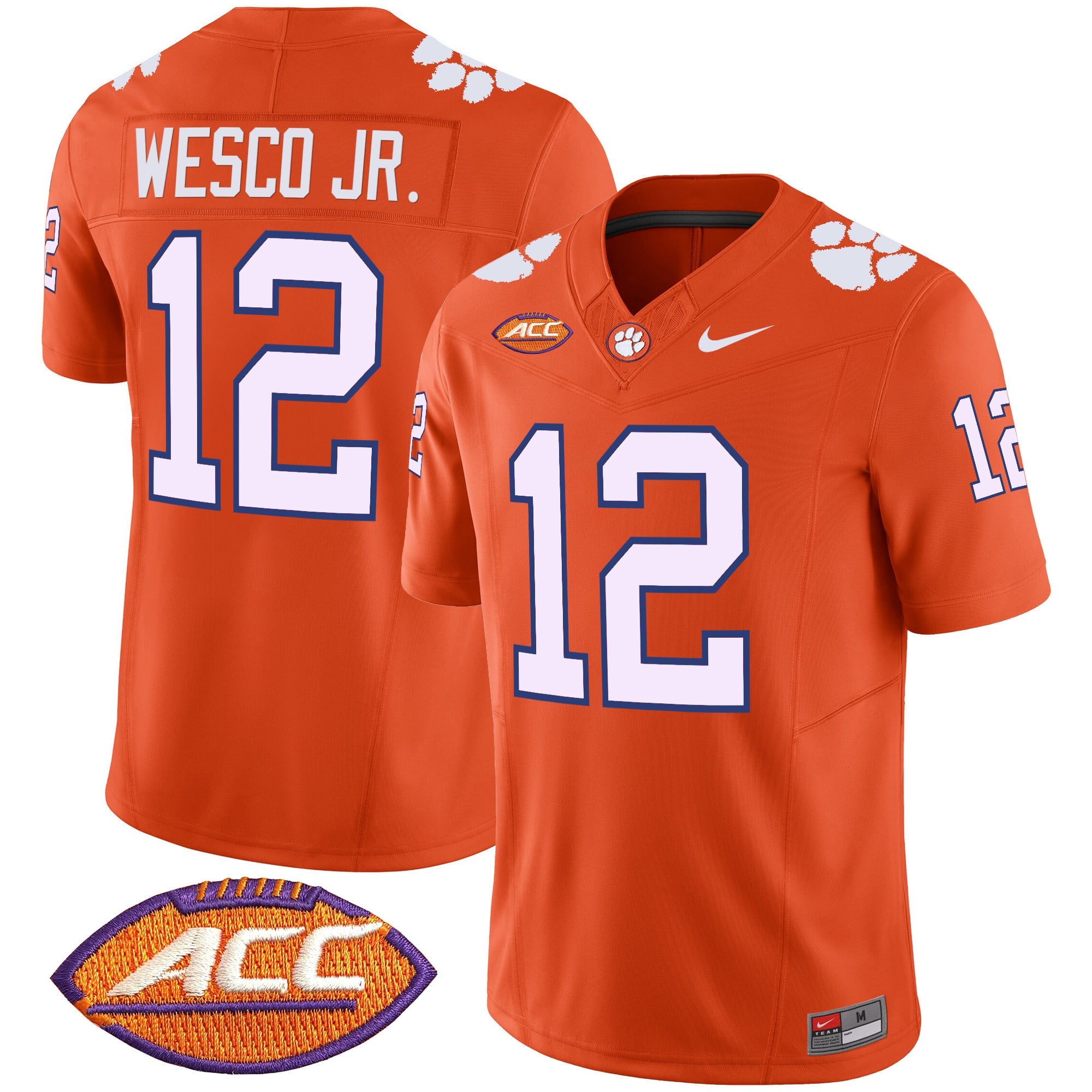 Men's Clemson Tigers Vapor Limited Jersey V2 - All Stitched