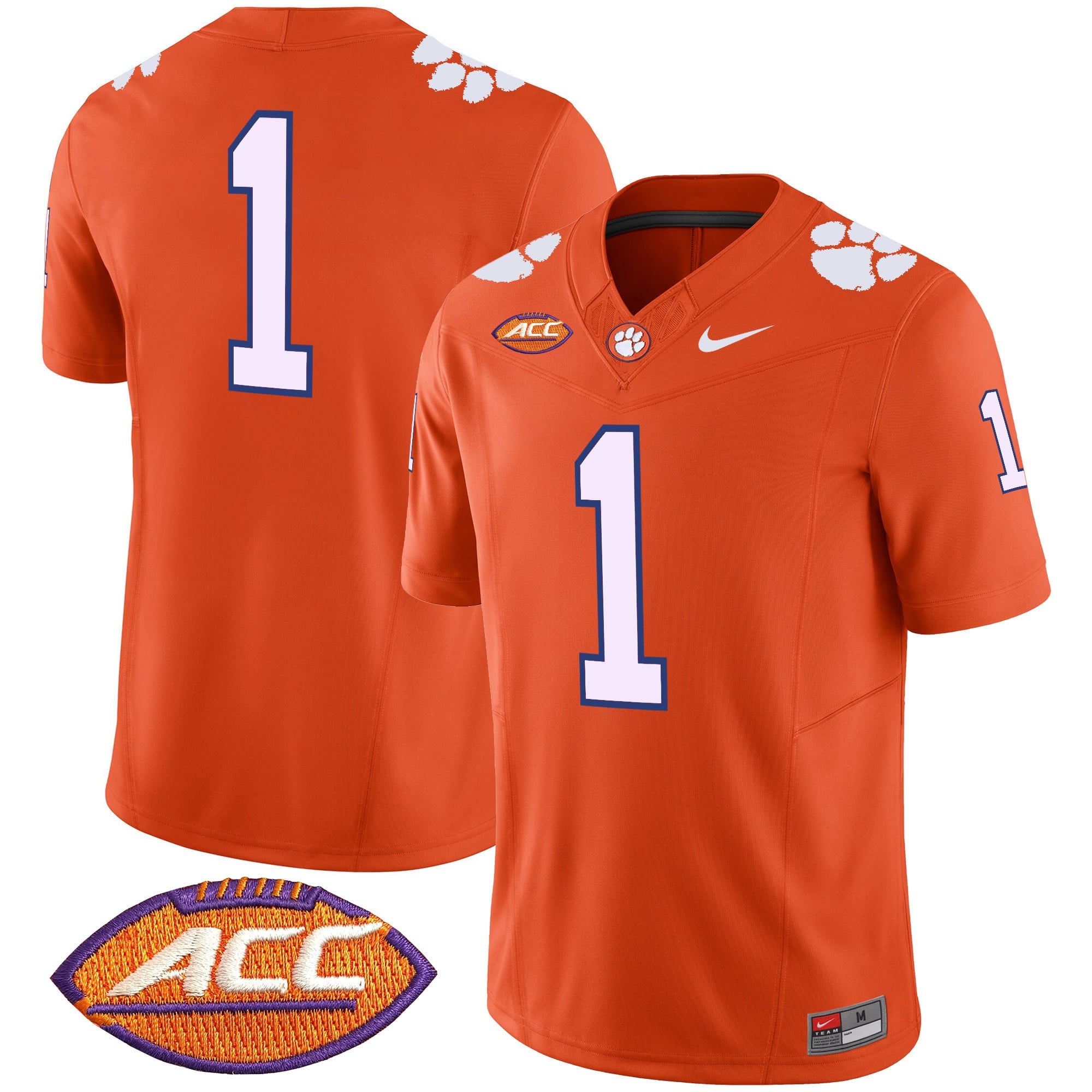 Men's Clemson Tigers Vapor Limited Jersey V2 - All Stitched