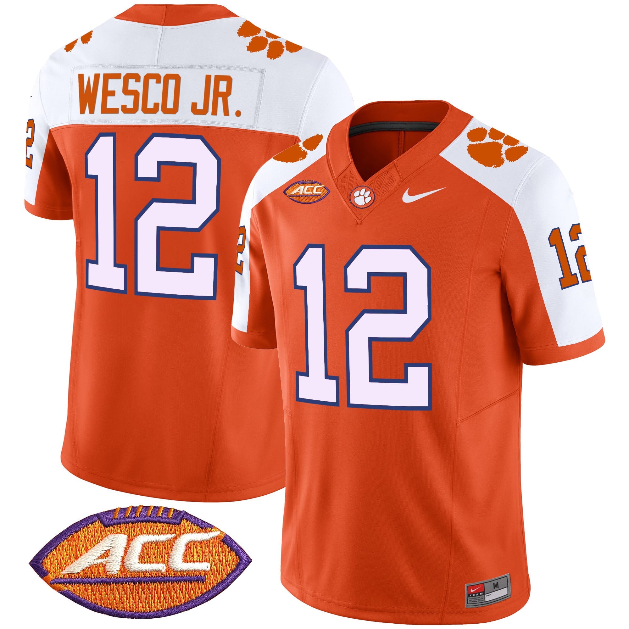 Men's Clemson Tigers Vapor Limited Jersey V2 - All Stitched