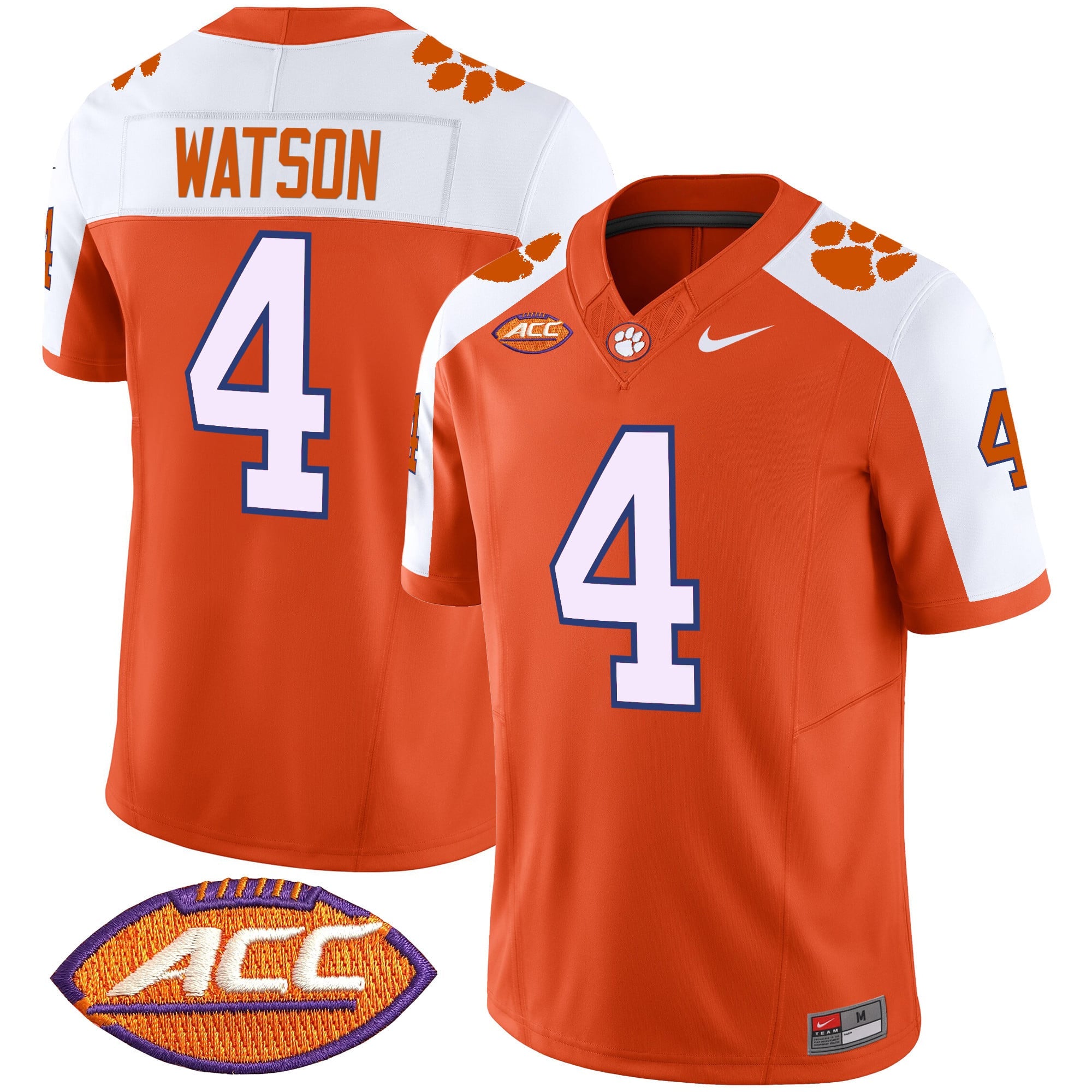 Men's Clemson Tigers Vapor Limited Jersey V2 - All Stitched
