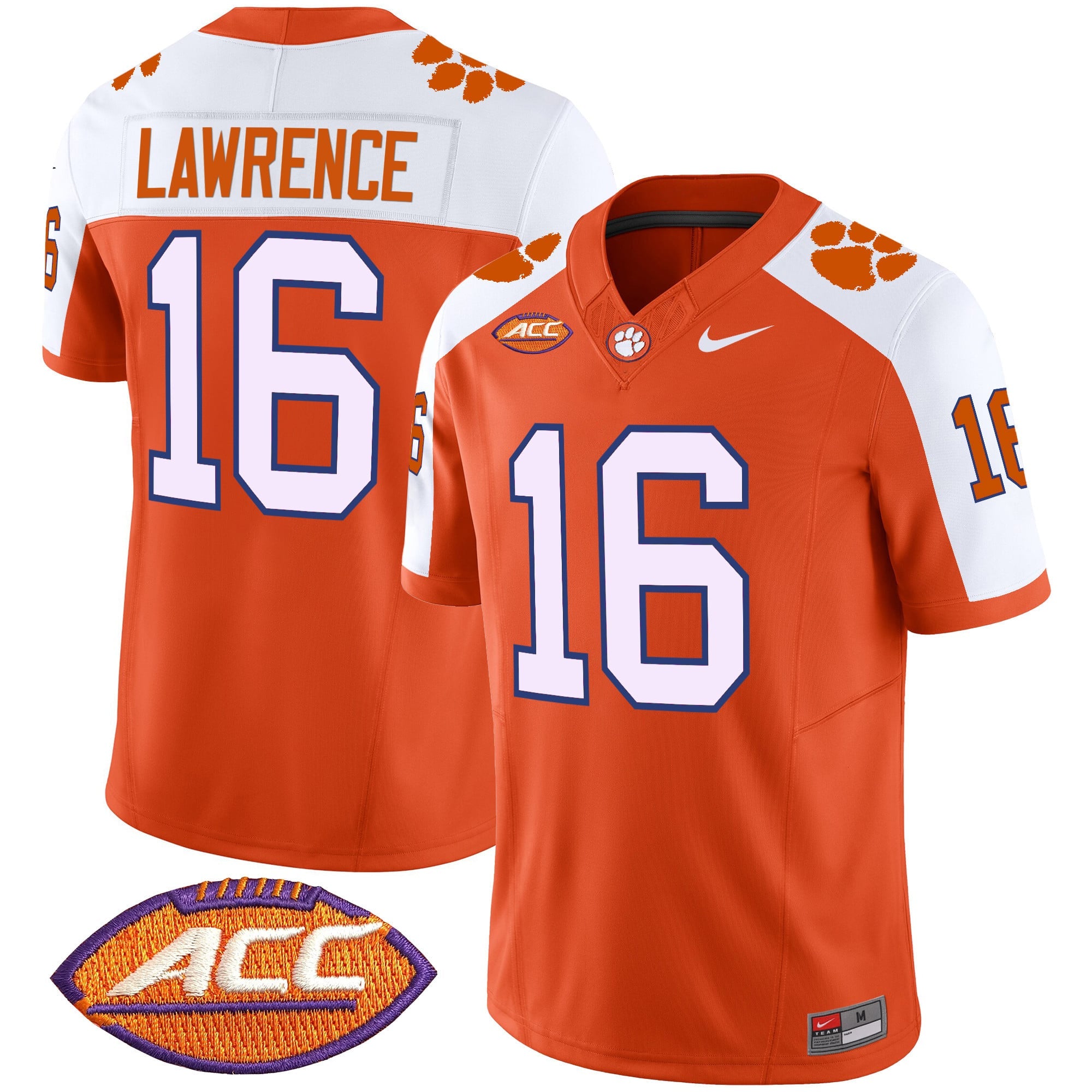 Men's Clemson Tigers Vapor Limited Jersey V2 - All Stitched