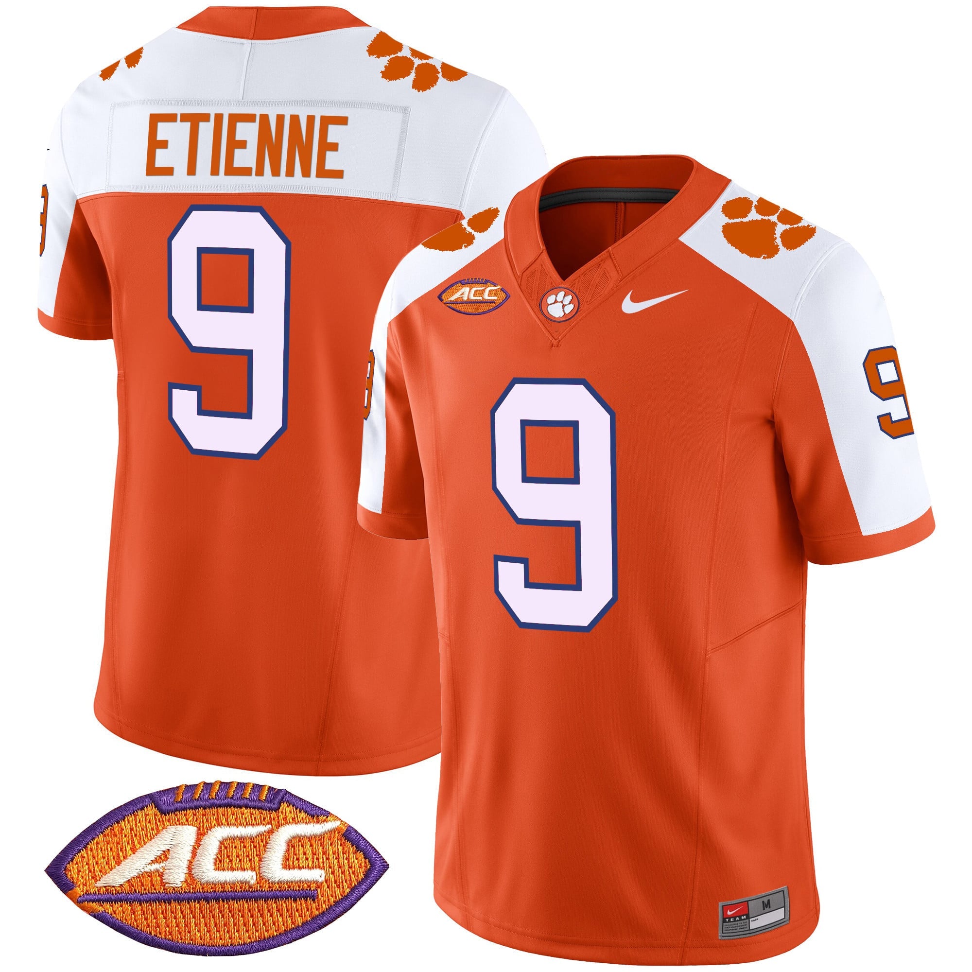 Men's Clemson Tigers Vapor Limited Jersey V2 - All Stitched