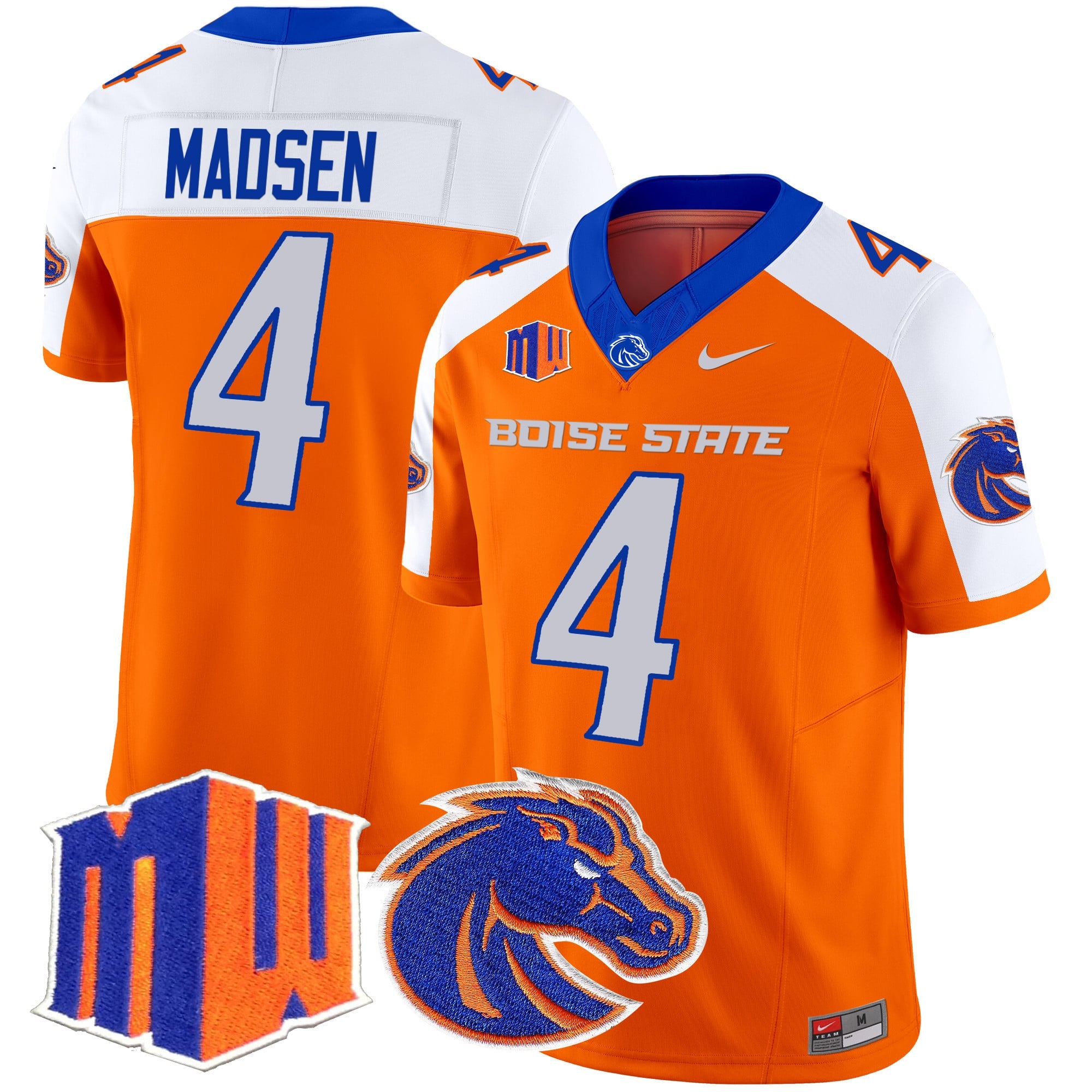 Men's Boise State Broncos 2024 Vapor Limited Jersey - All Stitched