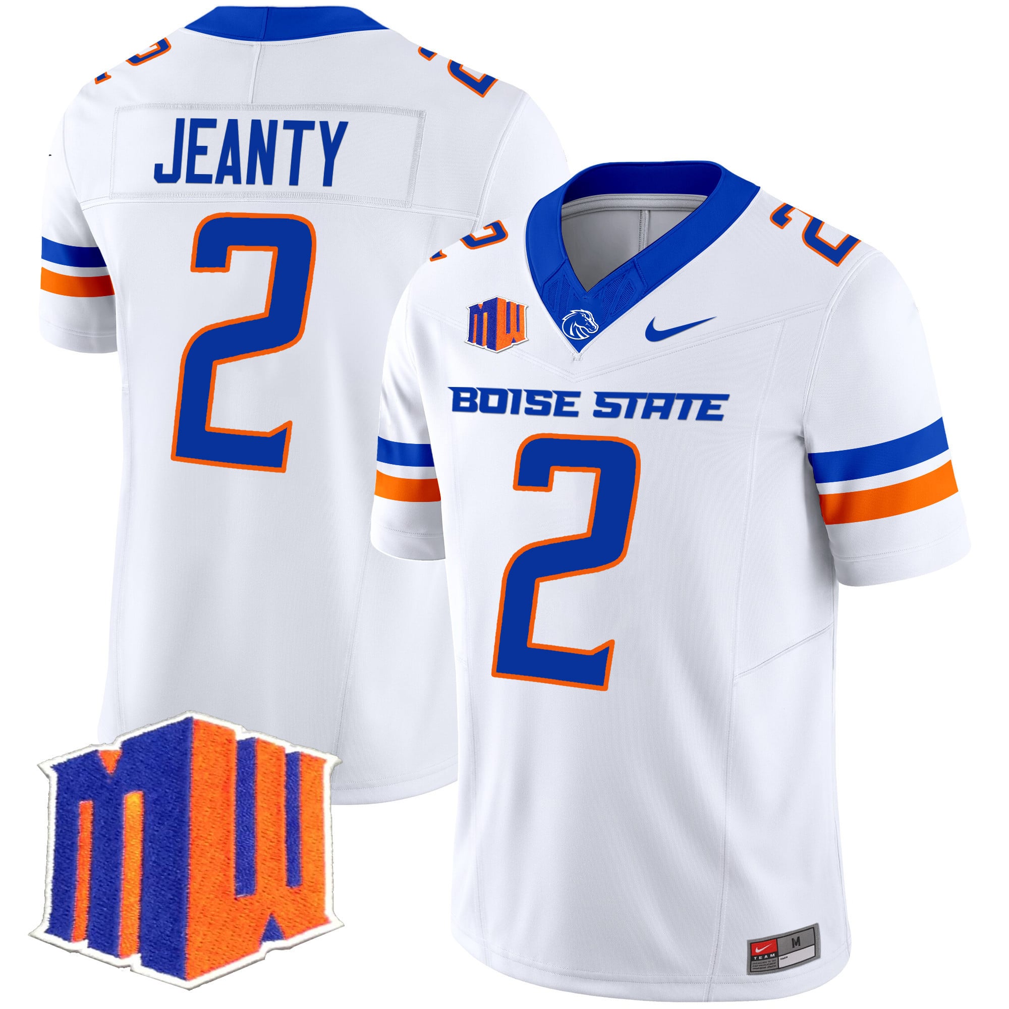 Men's Boise State Broncos 2024 Vapor Limited Jersey - All Stitched