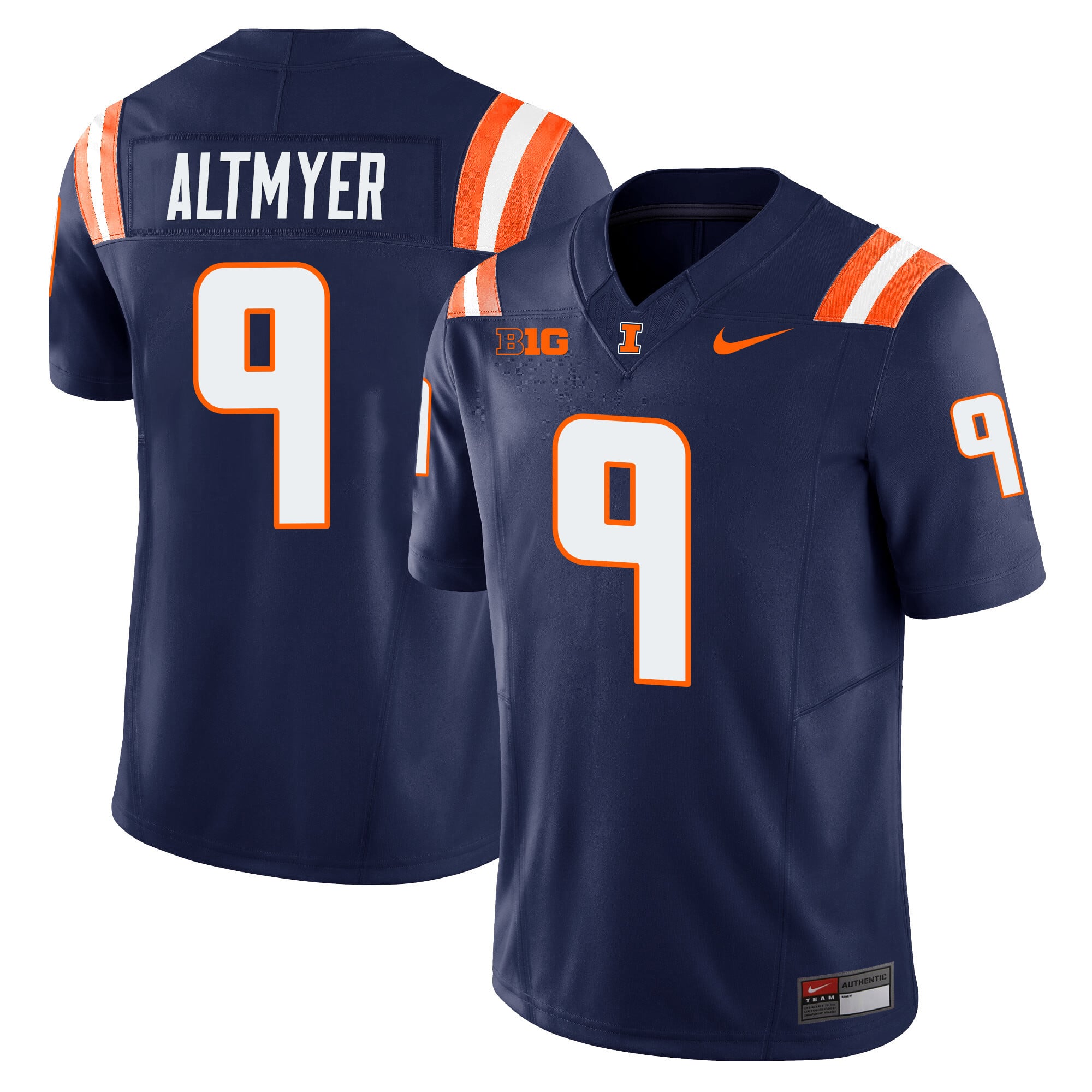 Men's Illinois Fighting Illini Vapor Limited Jersey - All Stitched