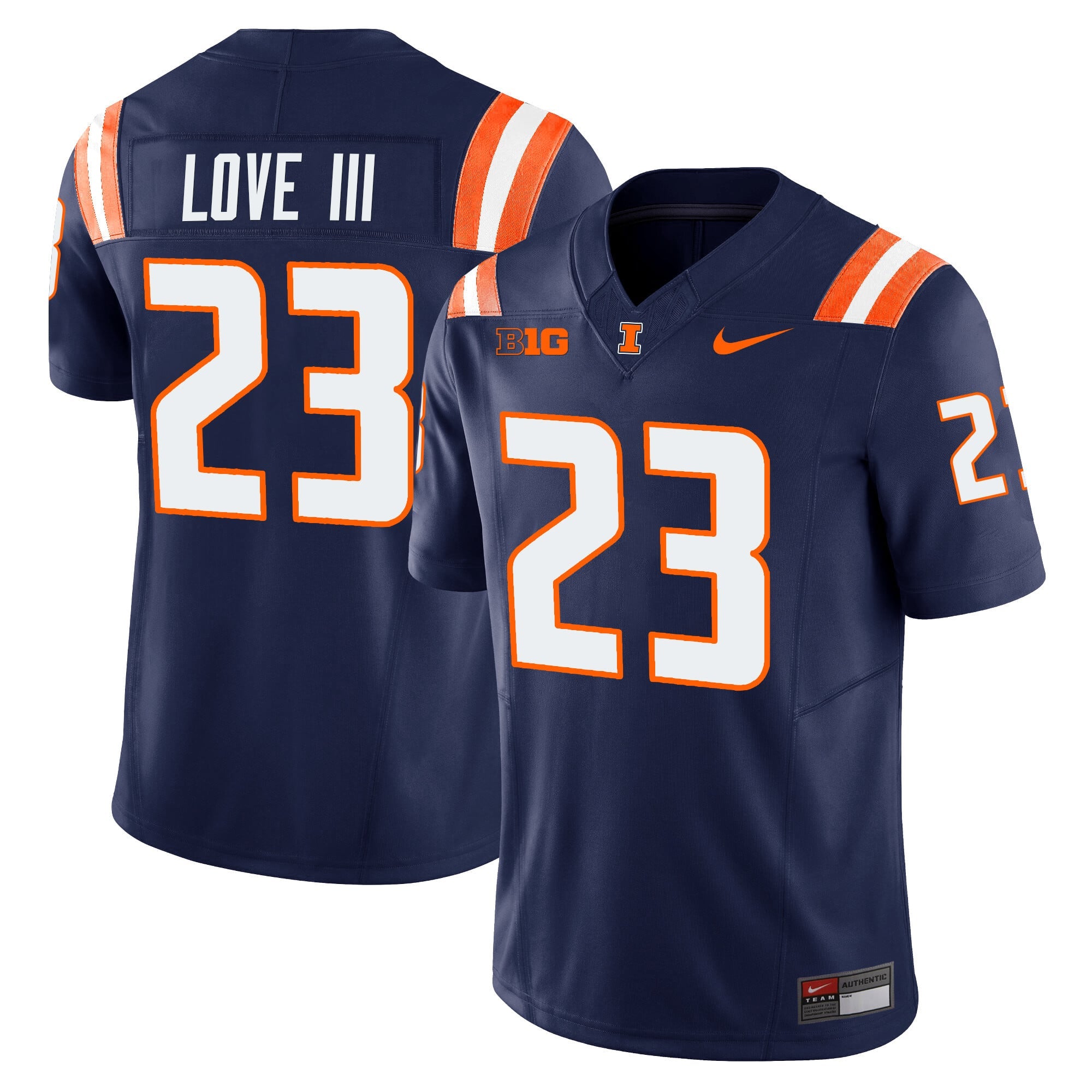 Men's Illinois Fighting Illini Vapor Limited Jersey - All Stitched
