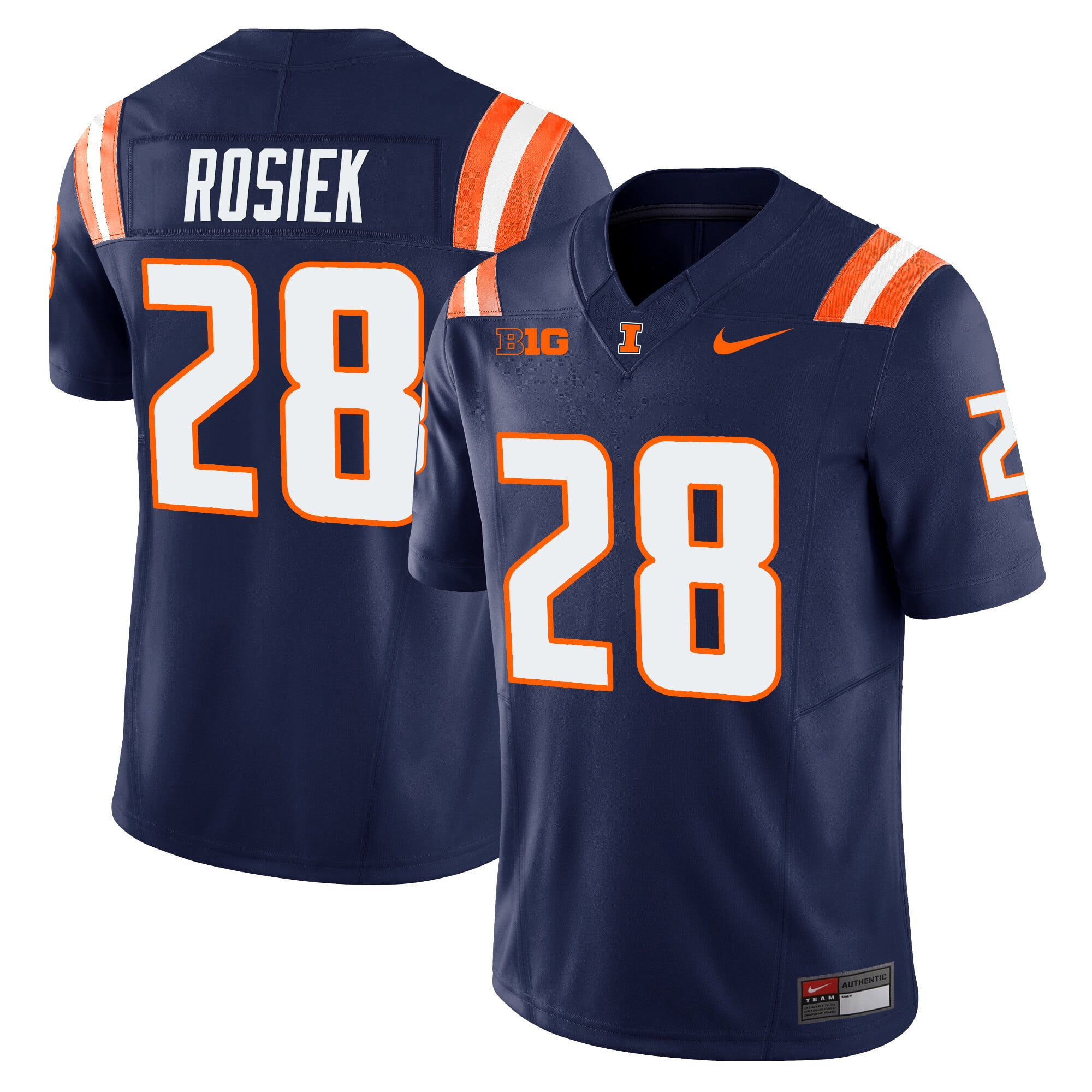 Men's Illinois Fighting Illini Vapor Limited Jersey - All Stitched