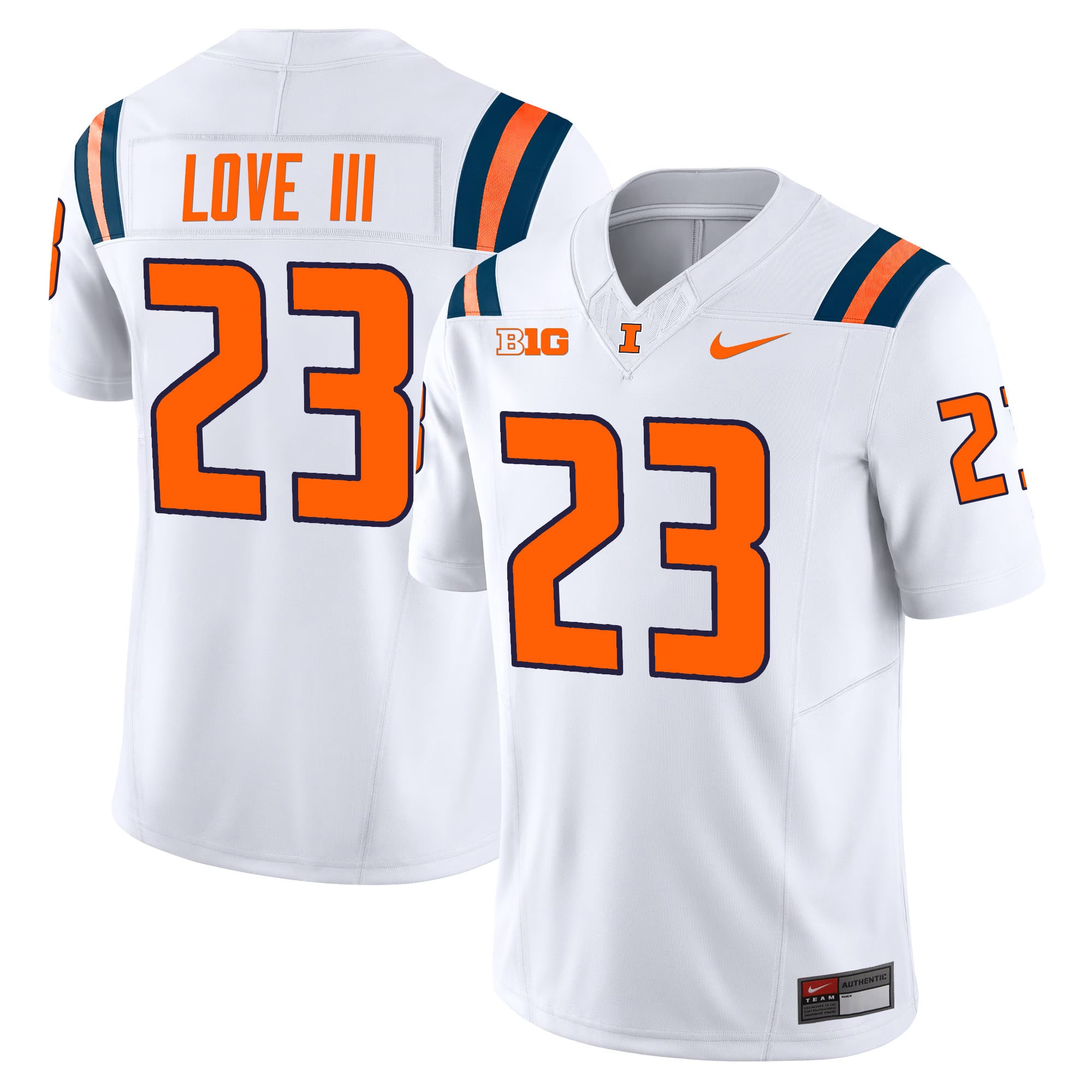 Men's Illinois Fighting Illini Vapor Limited Jersey - All Stitched