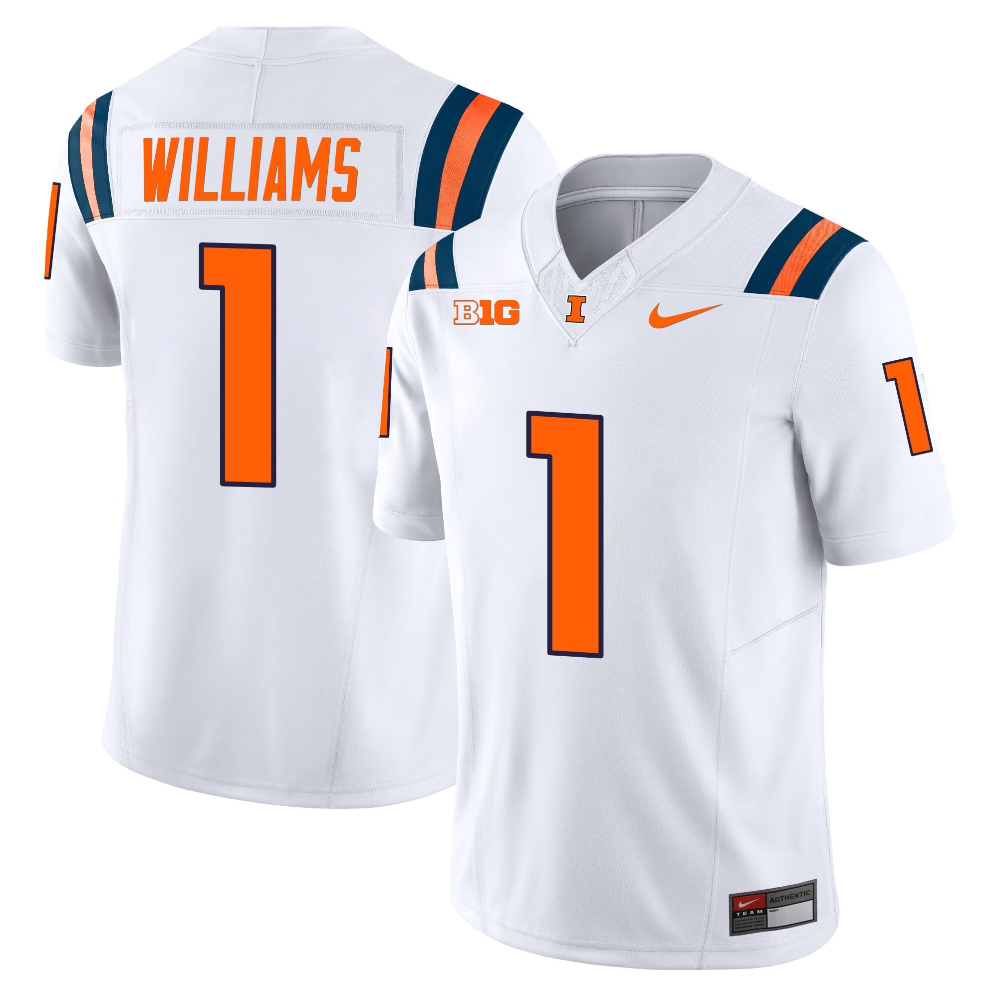 Men's Illinois Fighting Illini Vapor Limited Jersey - All Stitched