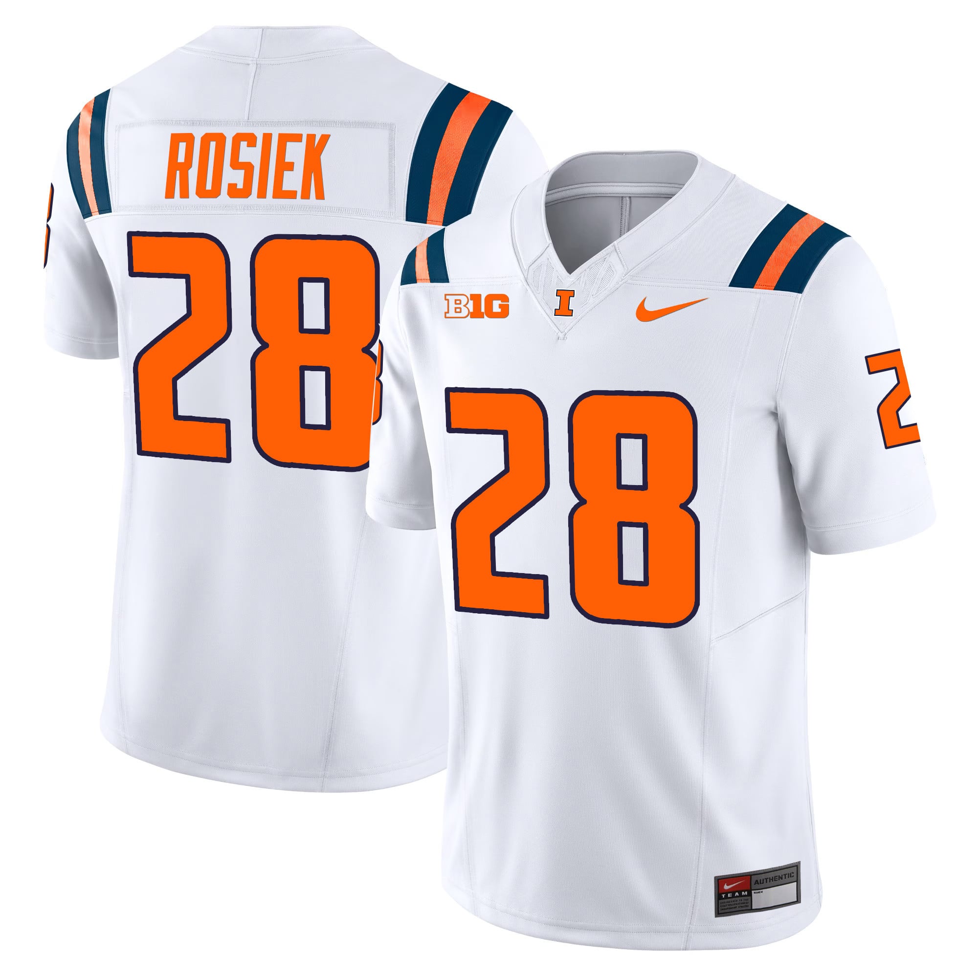 Men's Illinois Fighting Illini Vapor Limited Jersey - All Stitched