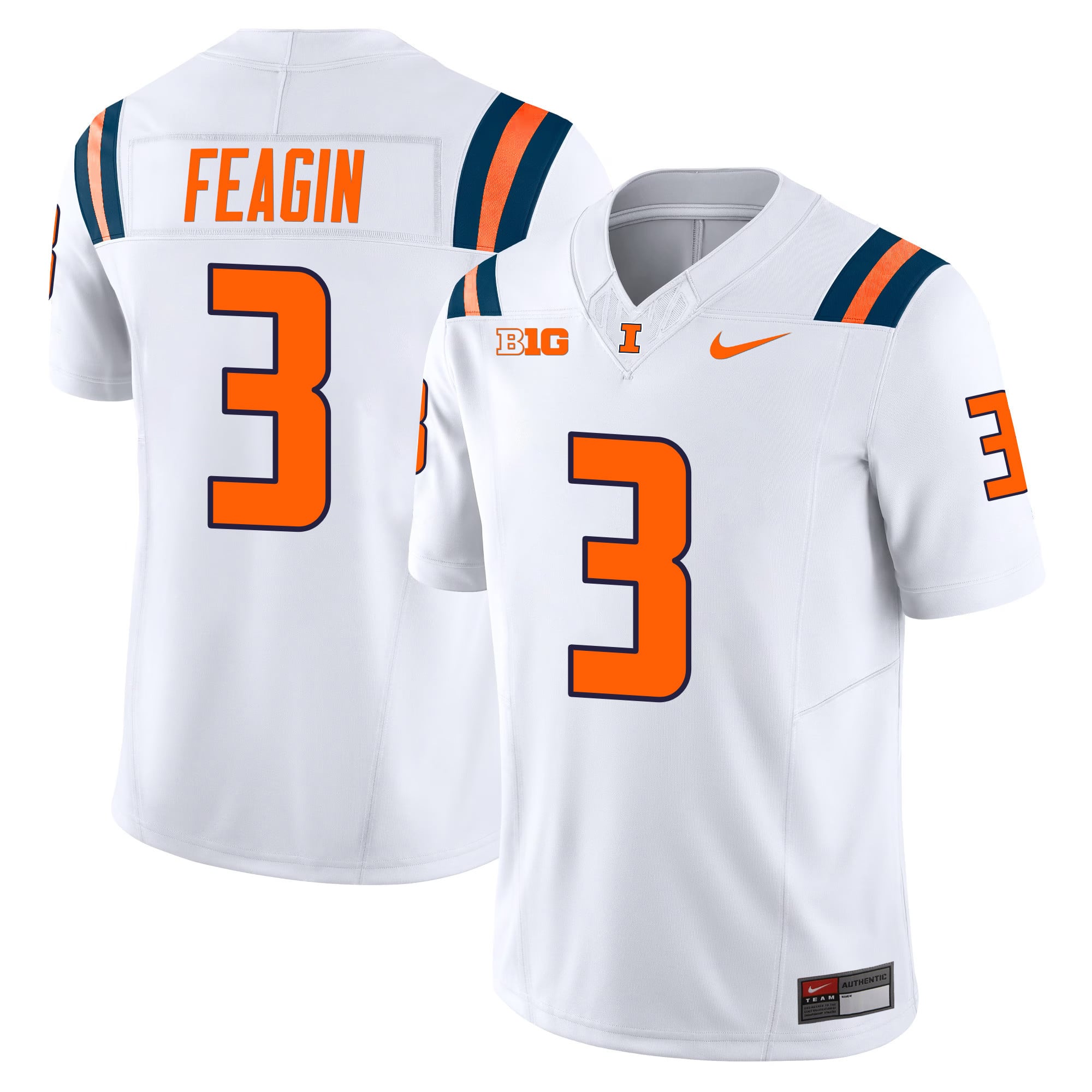 Men's Illinois Fighting Illini Vapor Limited Jersey - All Stitched