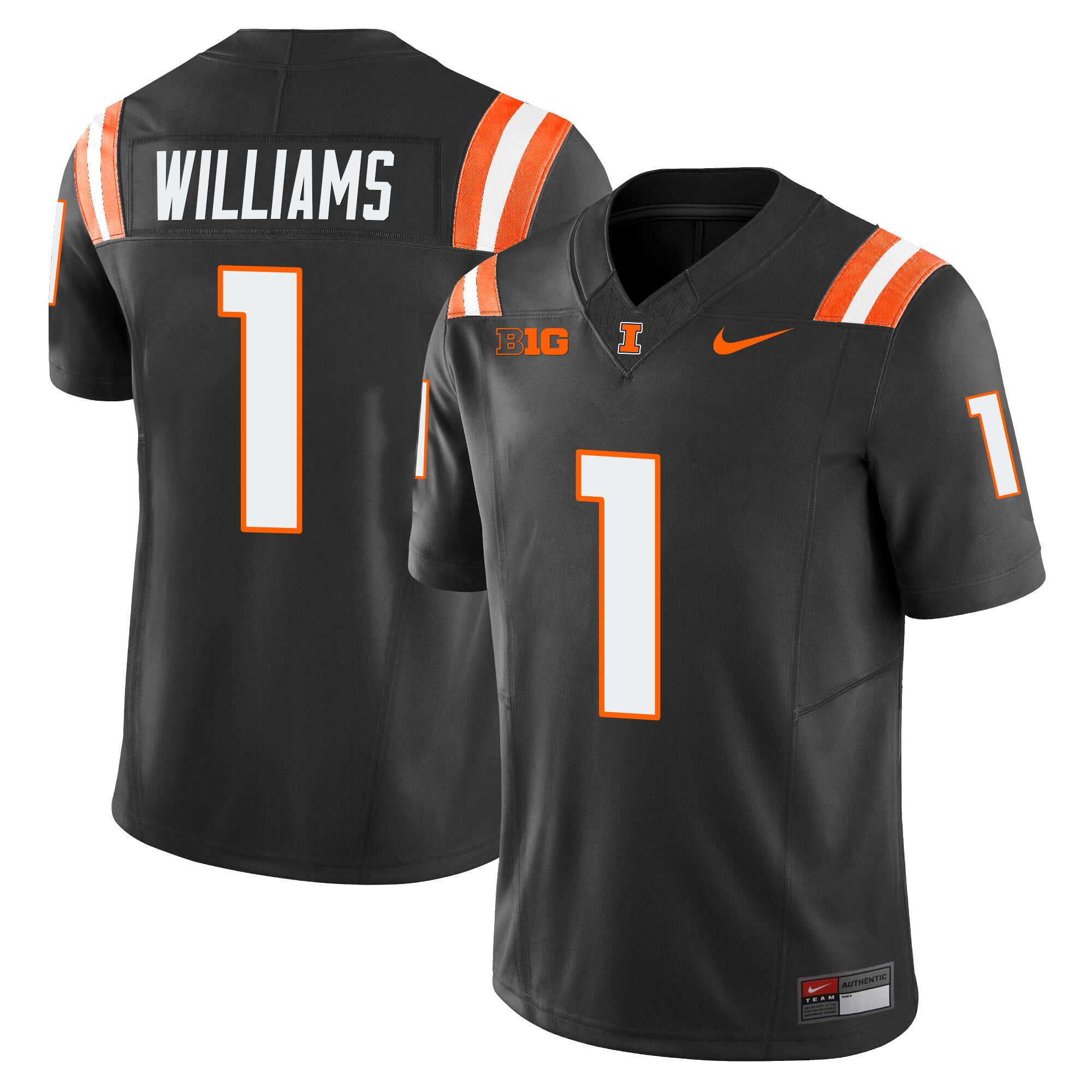 Men's Illinois Fighting Illini Vapor Limited Jersey - All Stitched