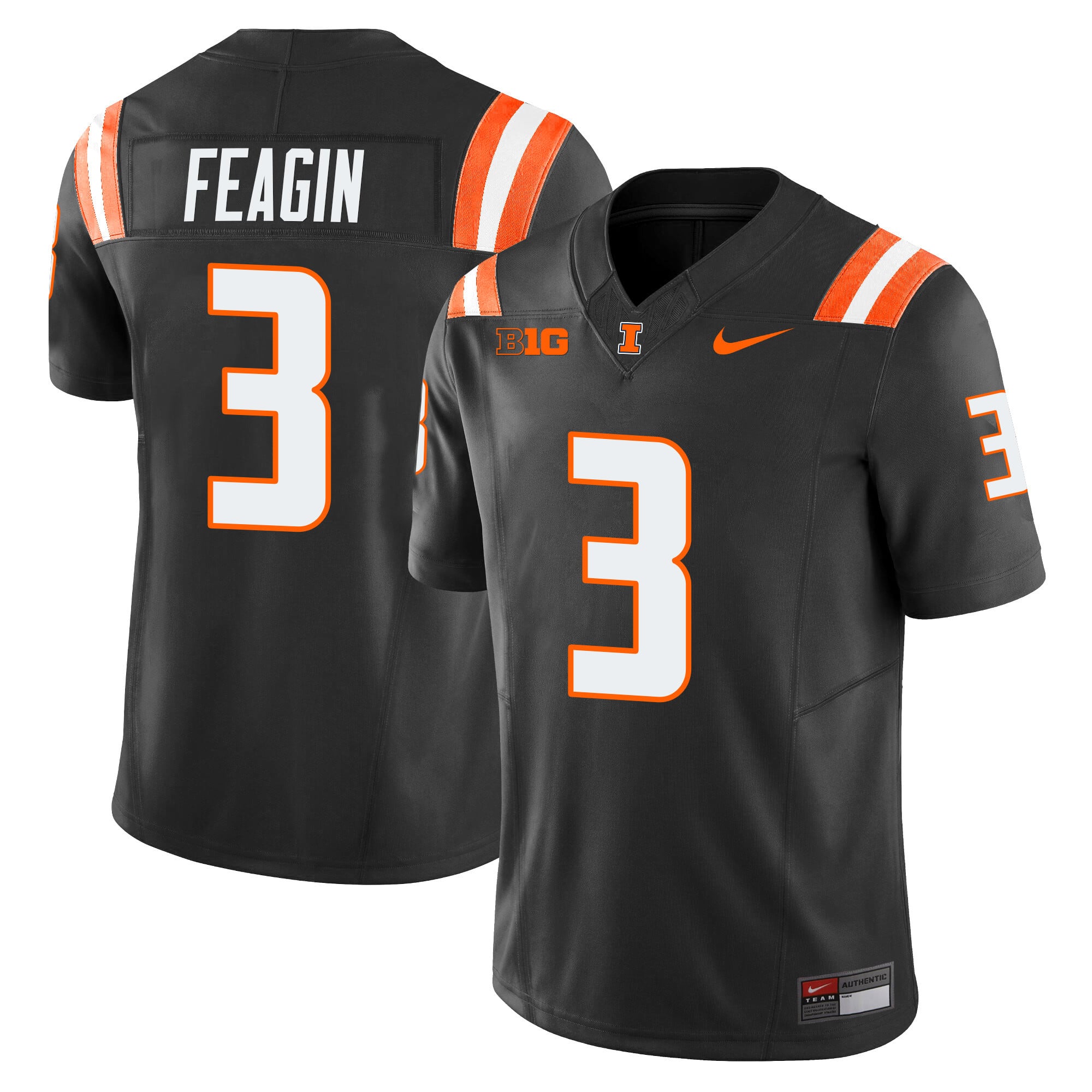 Men's Illinois Fighting Illini Vapor Limited Jersey - All Stitched