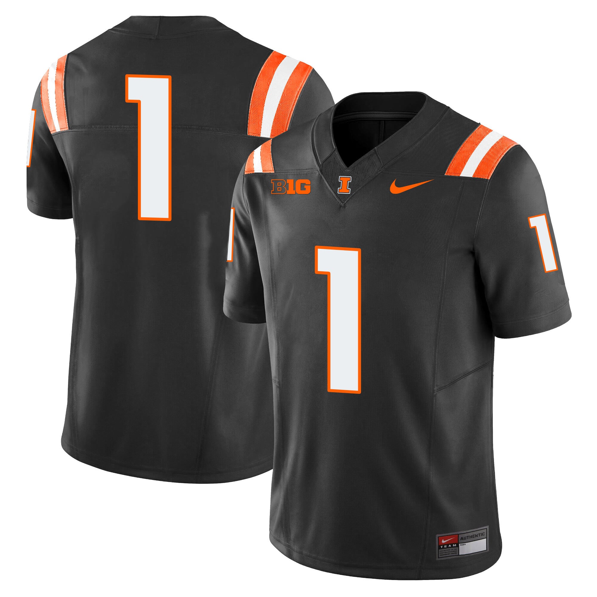 Men's Illinois Fighting Illini Vapor Limited Jersey - All Stitched