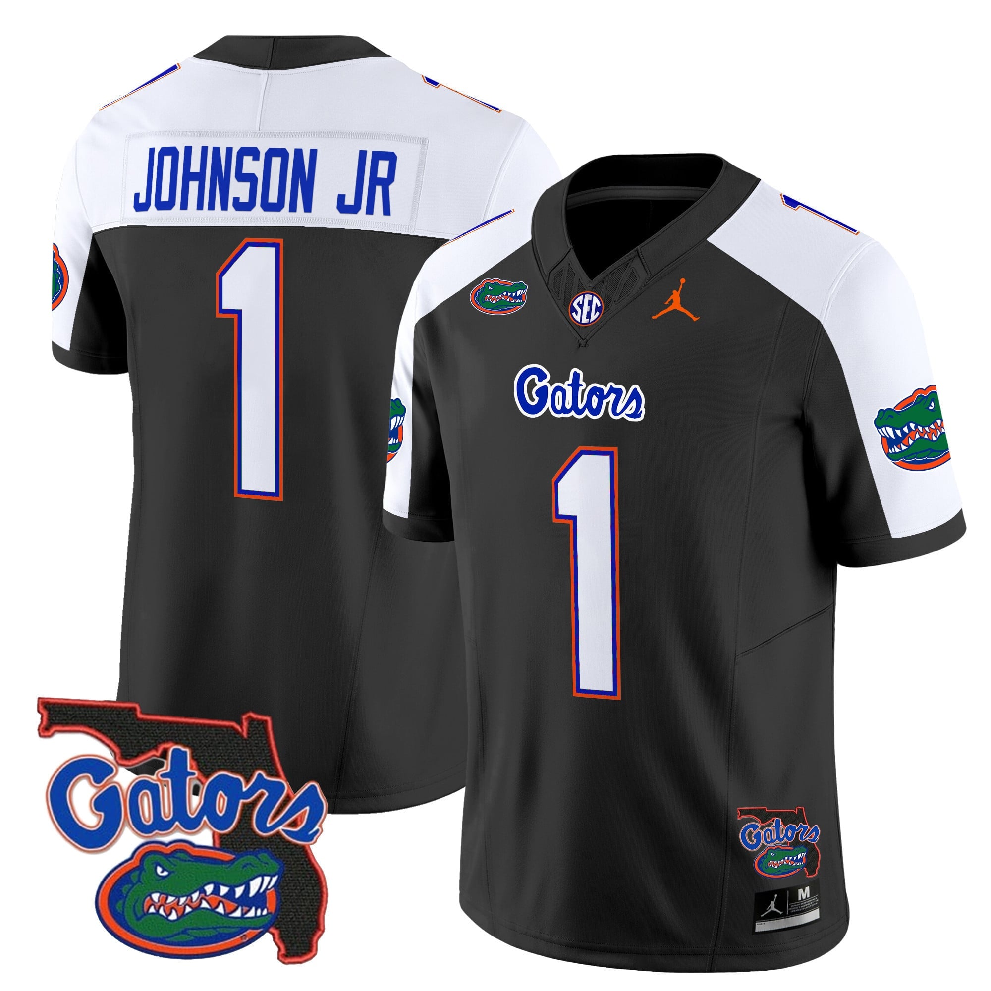 Men's Florida Gators 2024 Florida Patch Vapor Limited Jersey - All Stitched