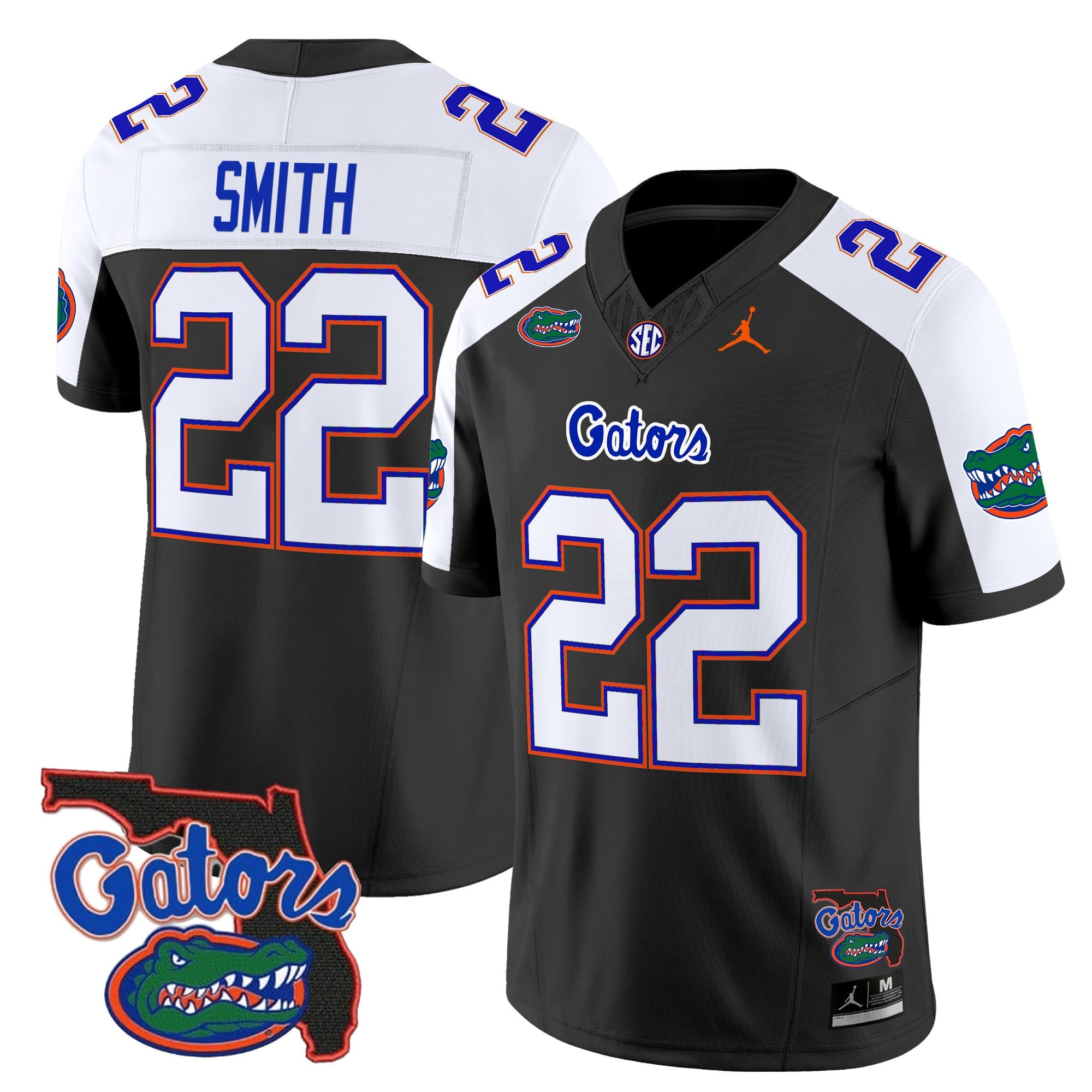 Men's Florida Gators 2024 Florida Patch Vapor Limited Jersey - All Stitched