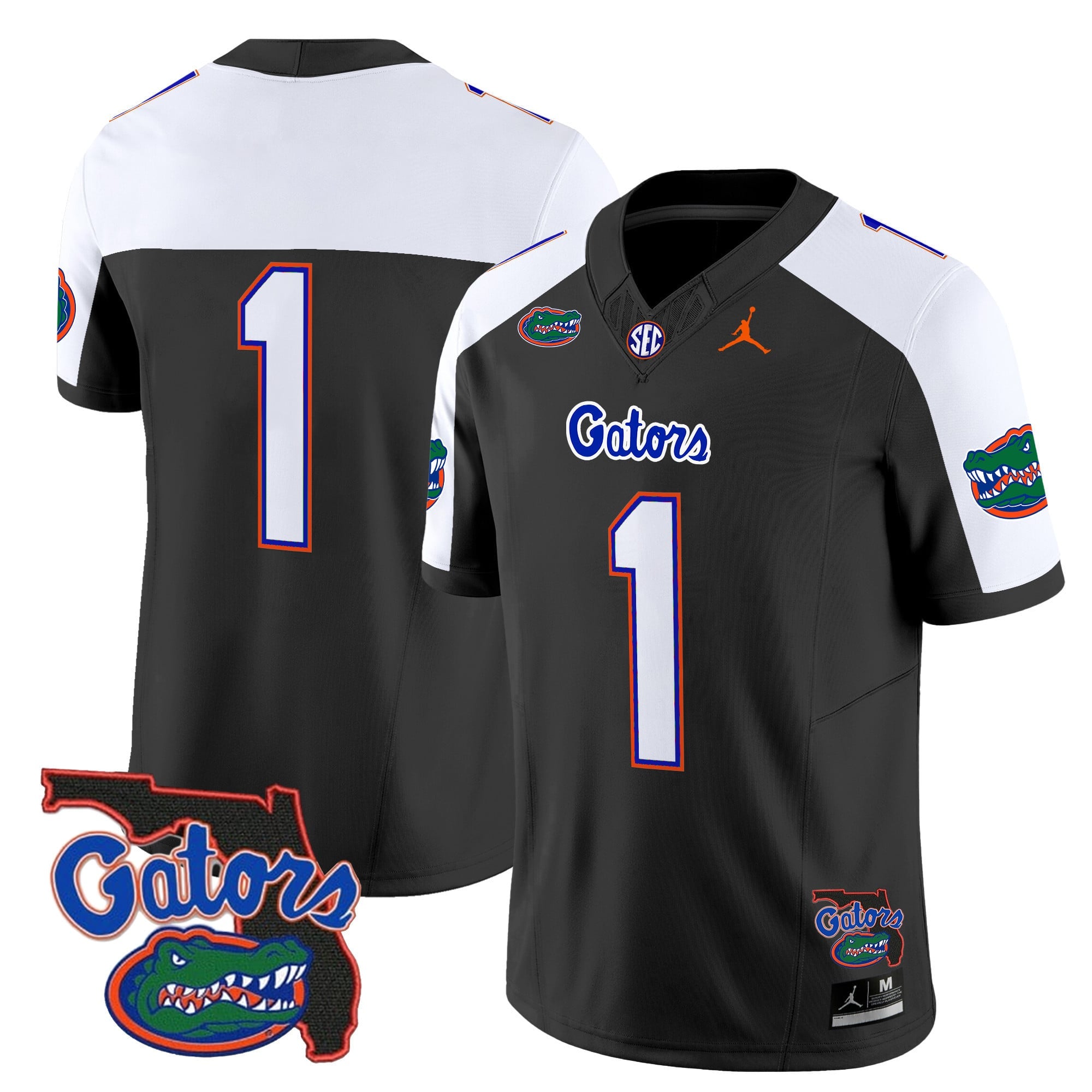 Men's Florida Gators 2024 Florida Patch Vapor Limited Jersey - All Stitched