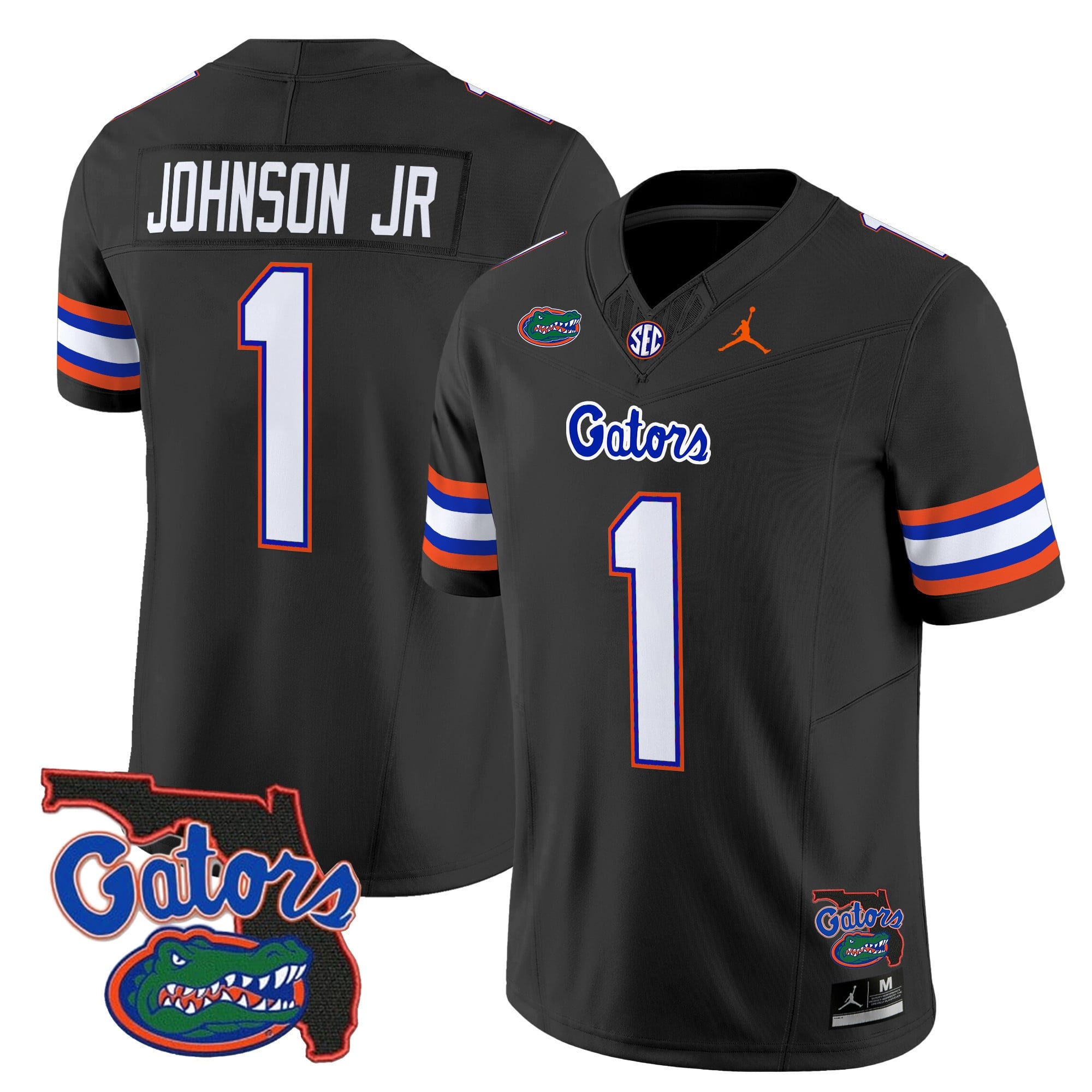 Men's Florida Gators 2024 Florida Patch Vapor Limited Jersey - All Stitched