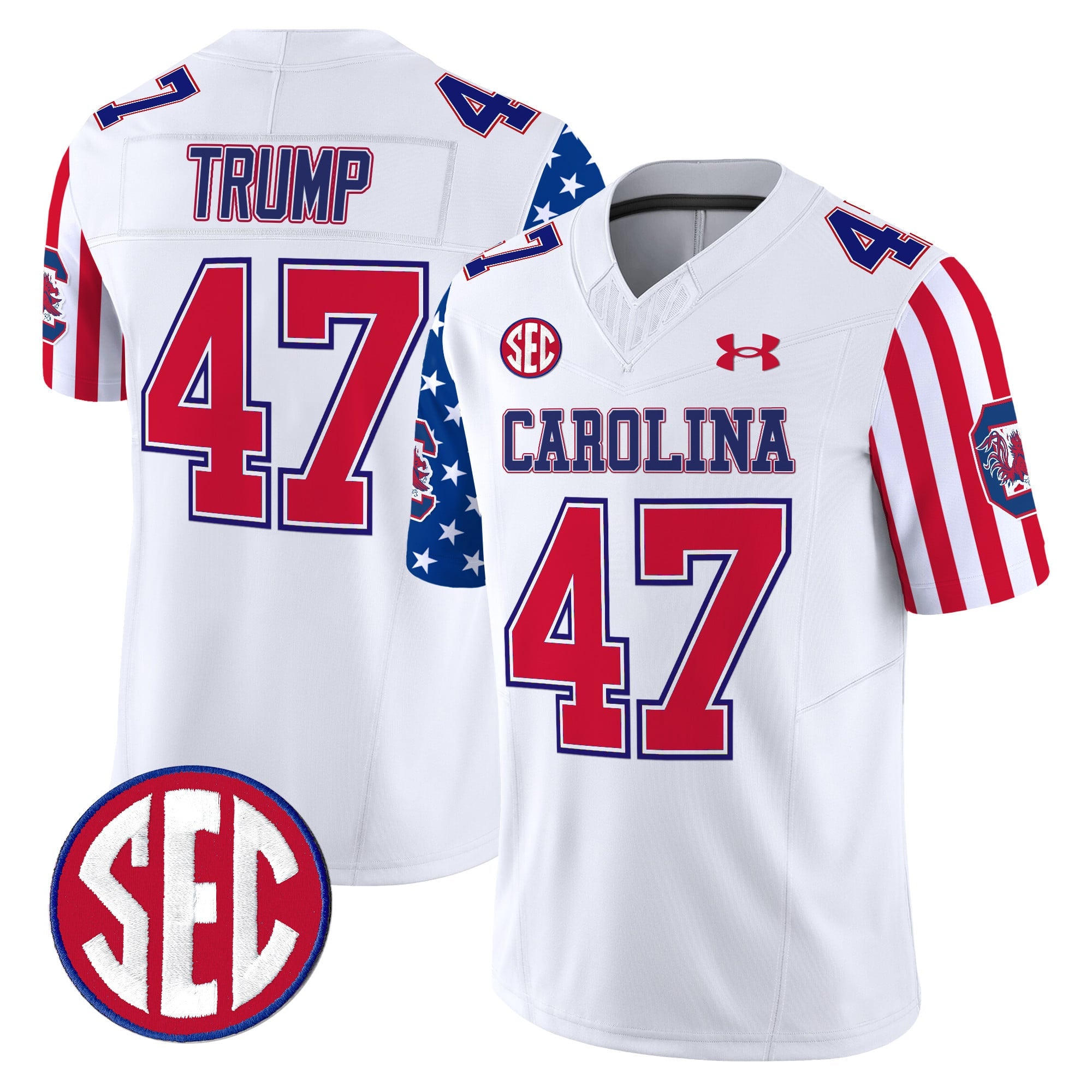 Men's South Carolina Gamecocks American Style Vapor Limited Jersey - All Stitched