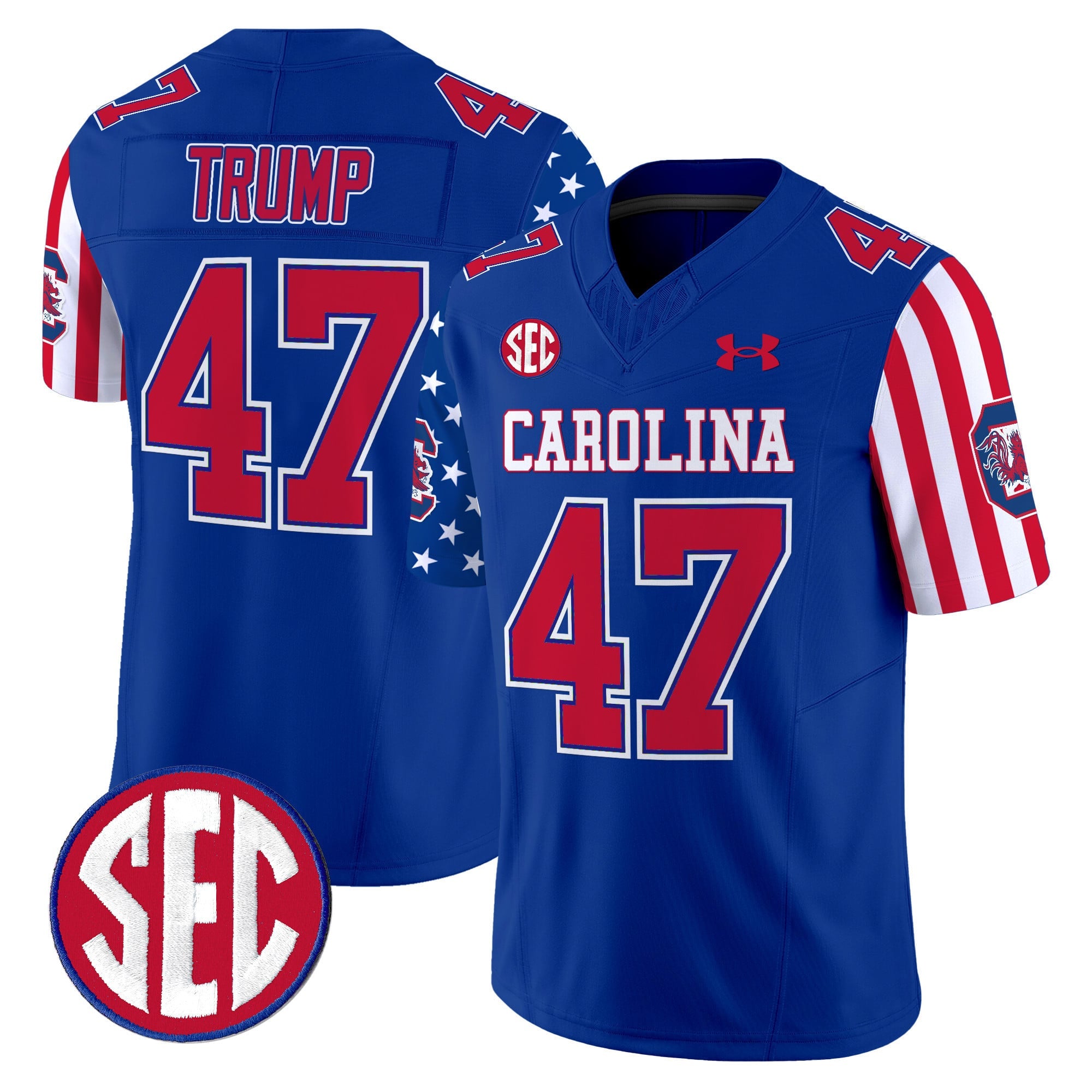 Men's South Carolina Gamecocks American Style Vapor Limited Jersey - All Stitched