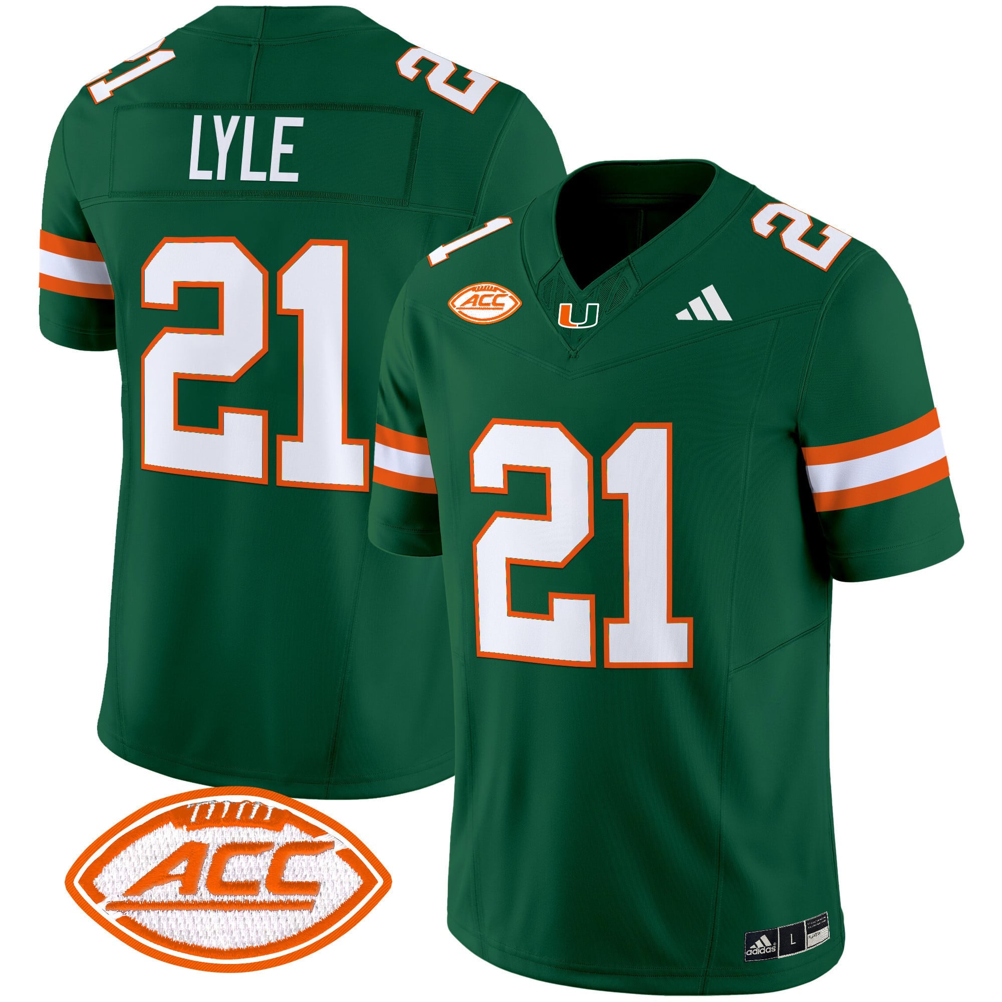 Men's Miami Hurricanes 2024 Vapor Limited Jersey - All Stitched