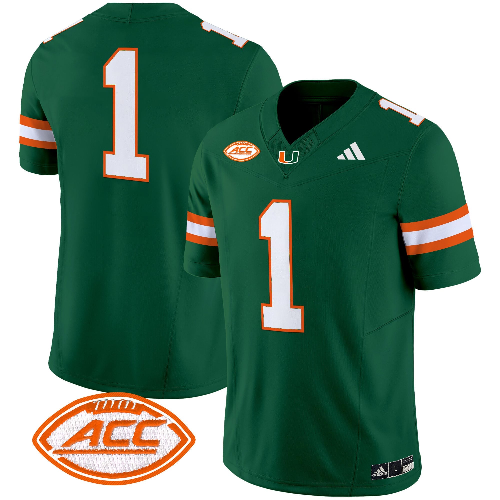 Men's Miami Hurricanes 2024 Vapor Limited Jersey - All Stitched