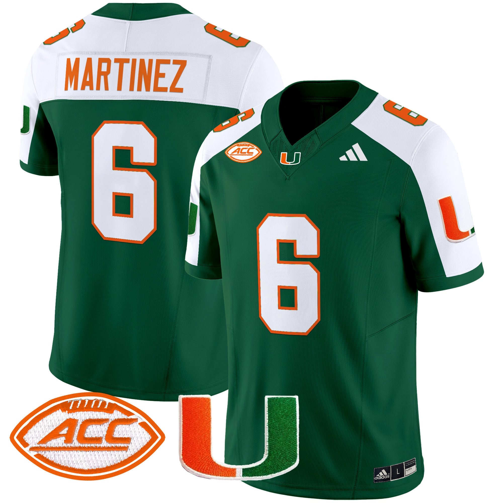 Men's Miami Hurricanes 2024 Vapor Limited Jersey - All Stitched