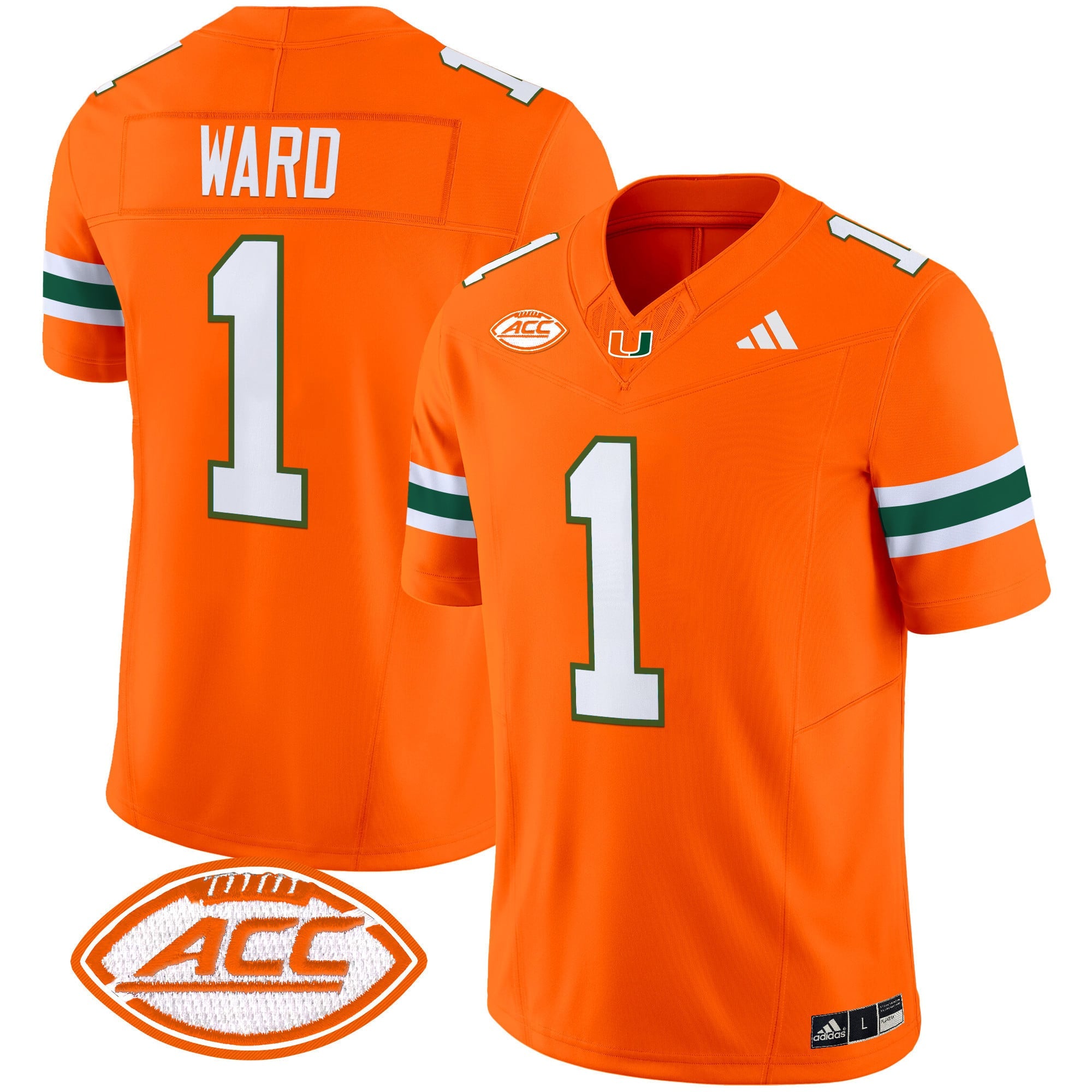 Men's Miami Hurricanes 2024 Vapor Limited Jersey - All Stitched