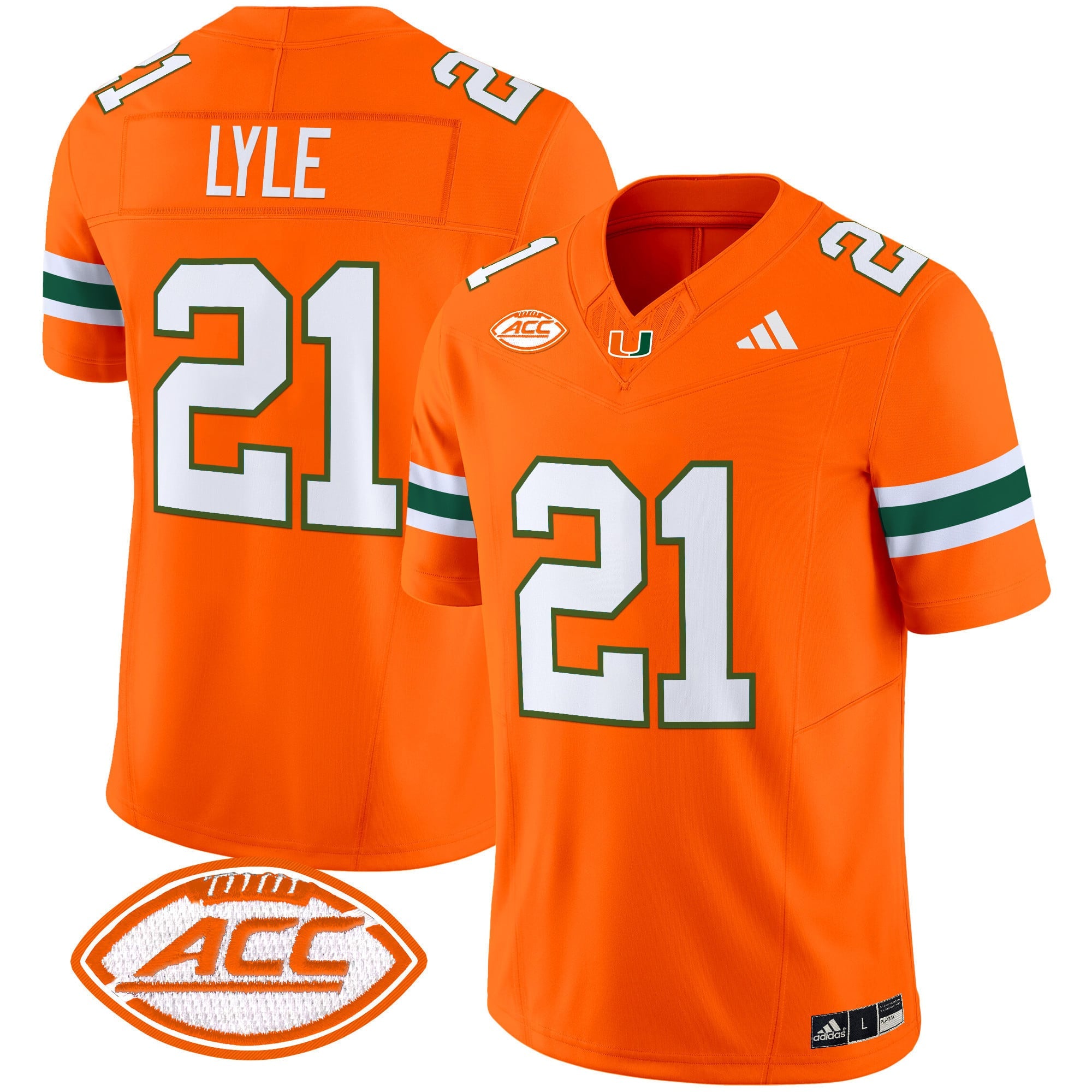 Men's Miami Hurricanes 2024 Vapor Limited Jersey - All Stitched