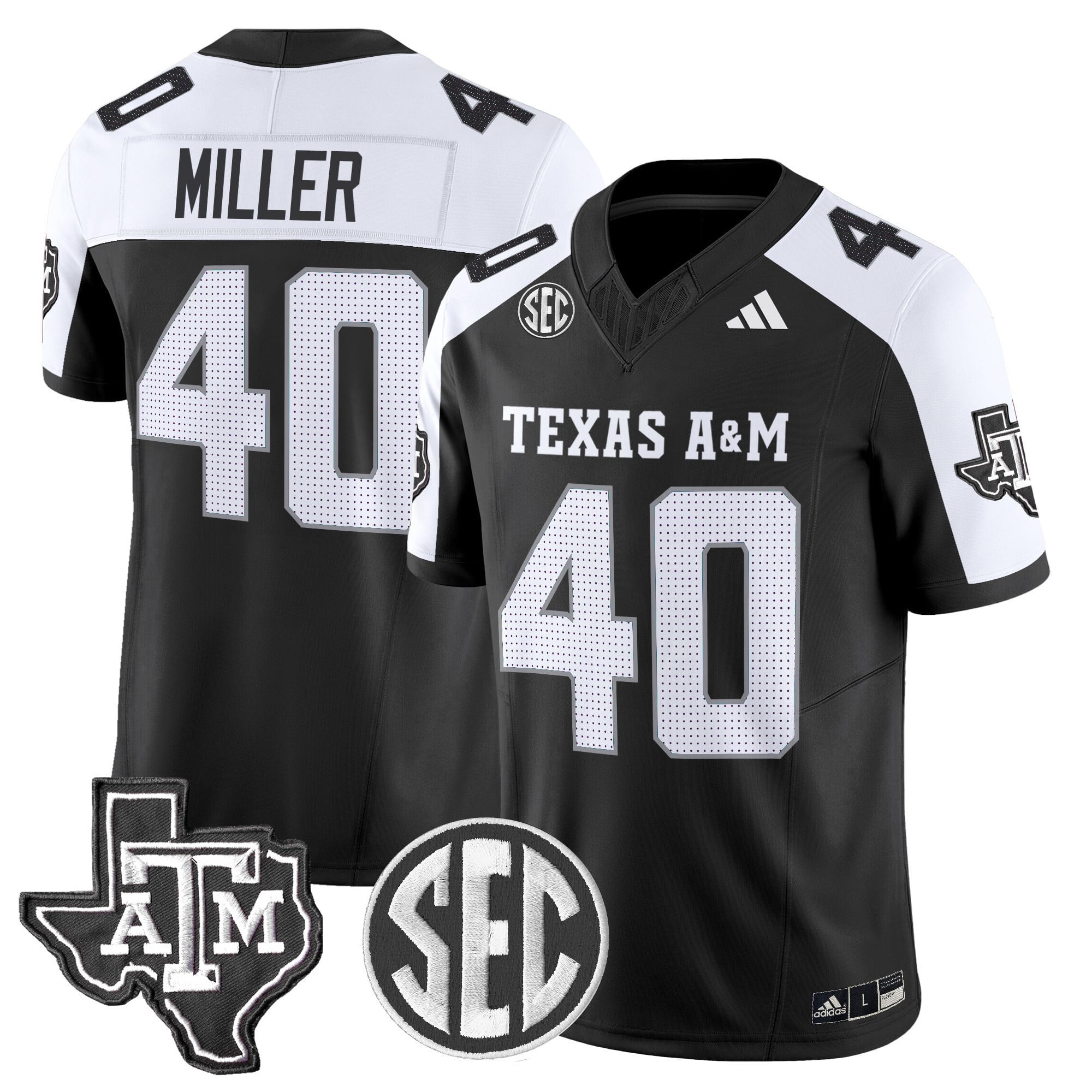 Men's Texas A&M Aggies 2024 Vapor Limited Jersey - All Stitched