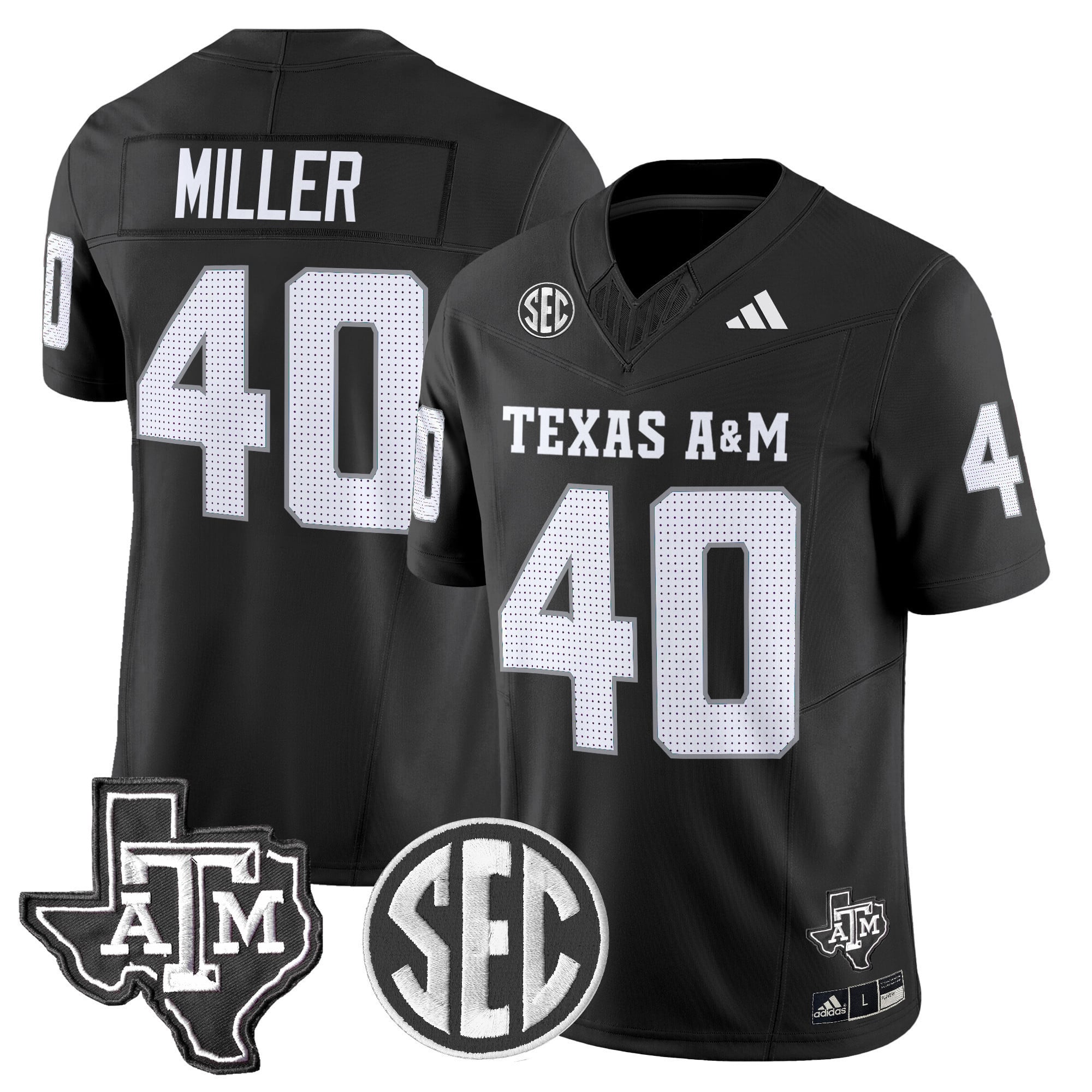 Men's Texas A&M Aggies 2024 Vapor Limited Jersey - All Stitched