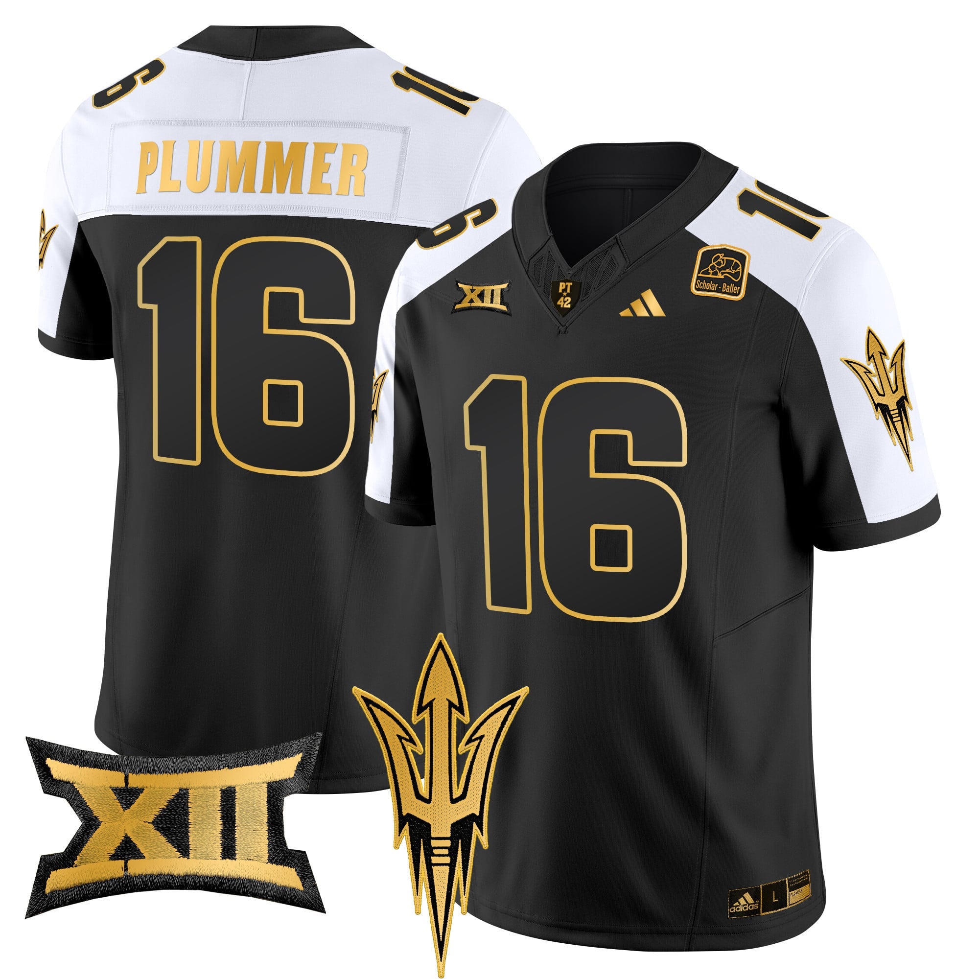 Men's Arizona State Sun Devils 2024 Gold Vapor Limited Jersey - All Stitched