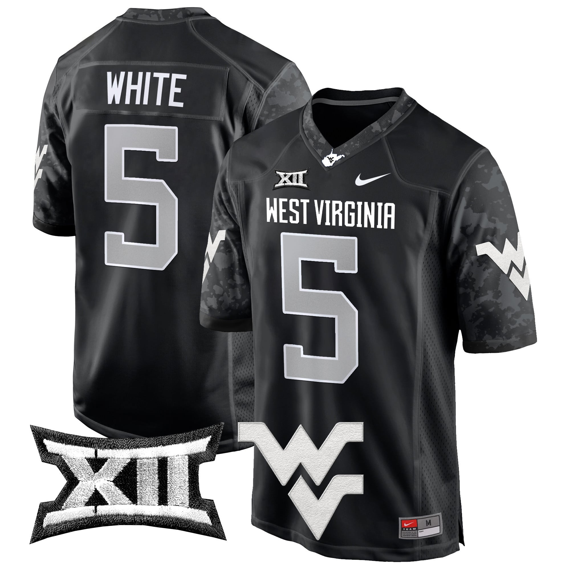 Men's West Virginia Mountaineers 2024 Game Jersey - All Stitched