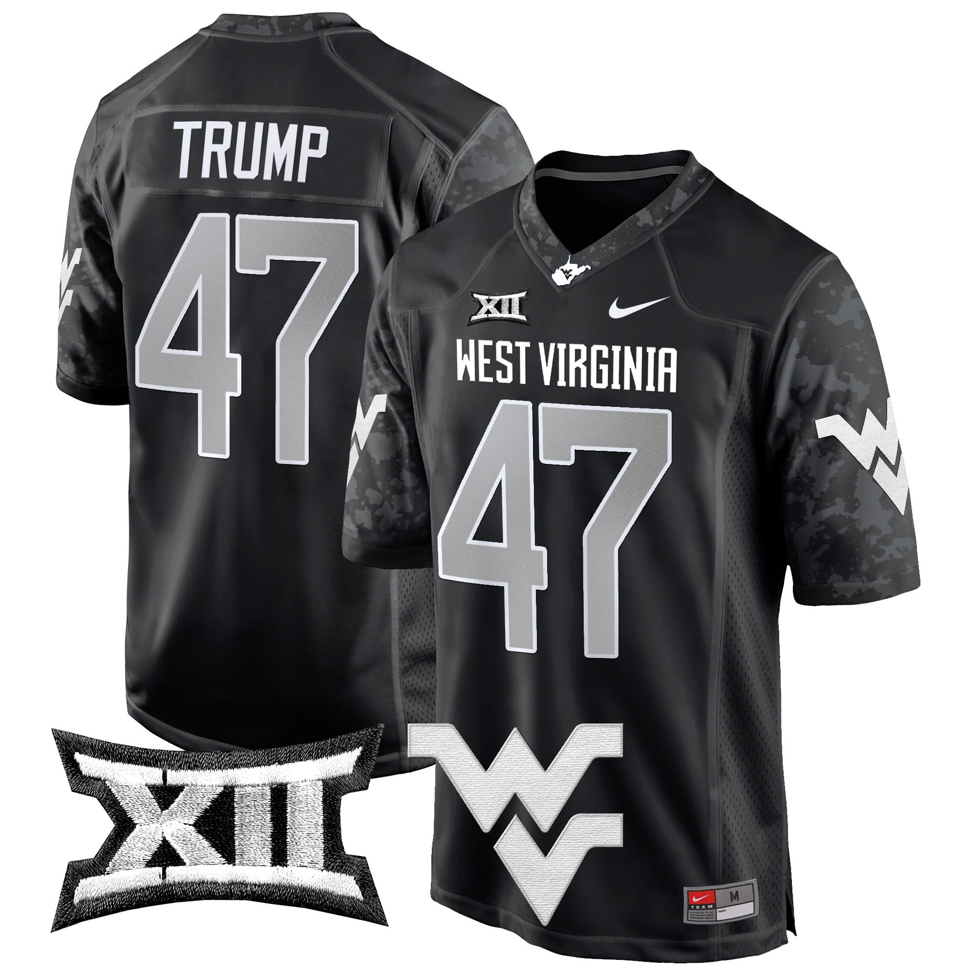 Men's West Virginia Mountaineers 2024 Game Jersey - All Stitched