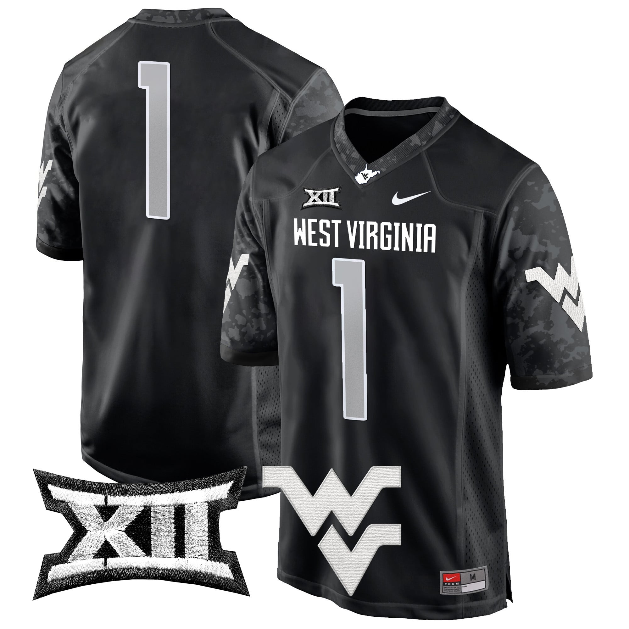 Men's West Virginia Mountaineers 2024 Game Jersey - All Stitched