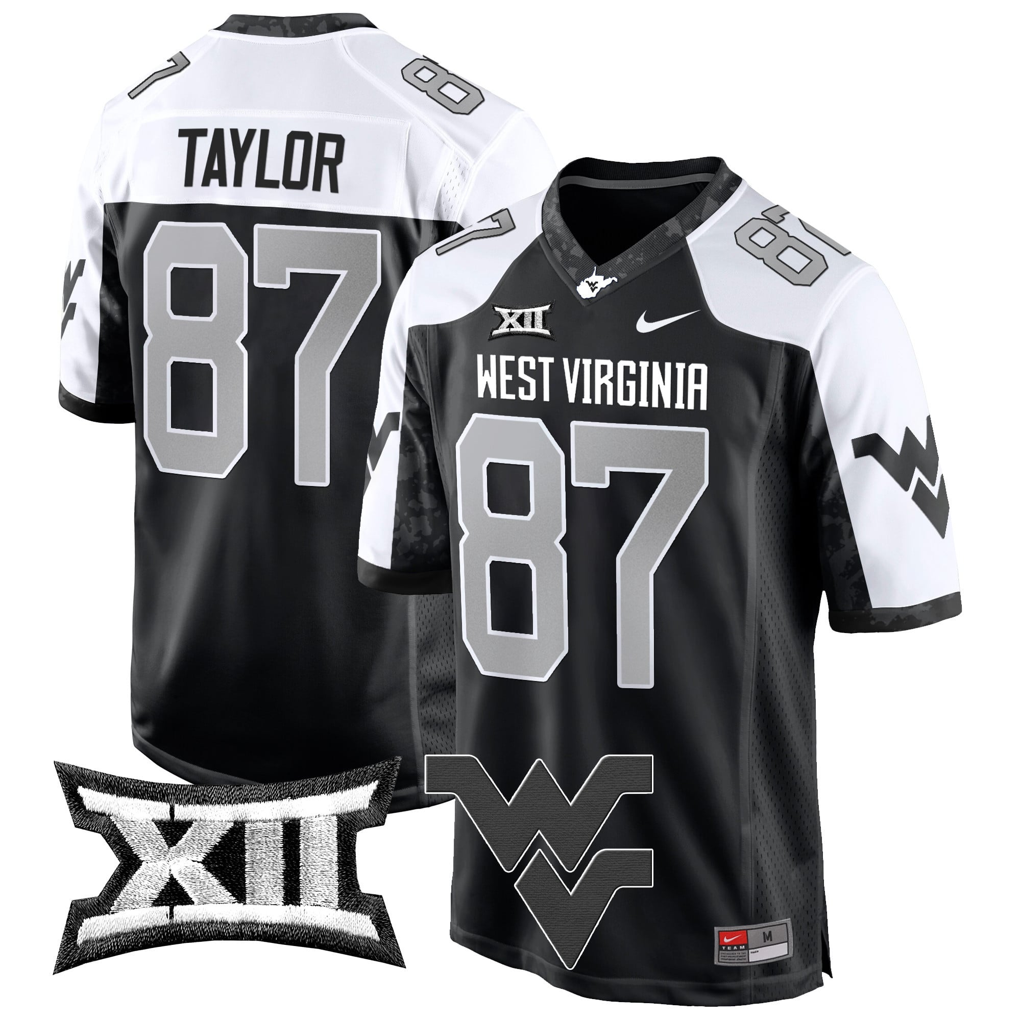 Men's West Virginia Mountaineers 2024 Game Jersey - All Stitched